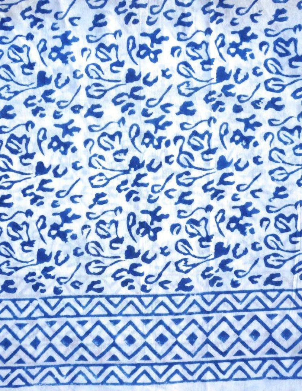 Abstract Blue Sarong - Passion Lilie