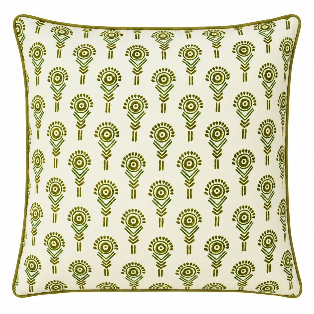 Bhor, Bani & Buna Linen Throw Pillow Cover Set