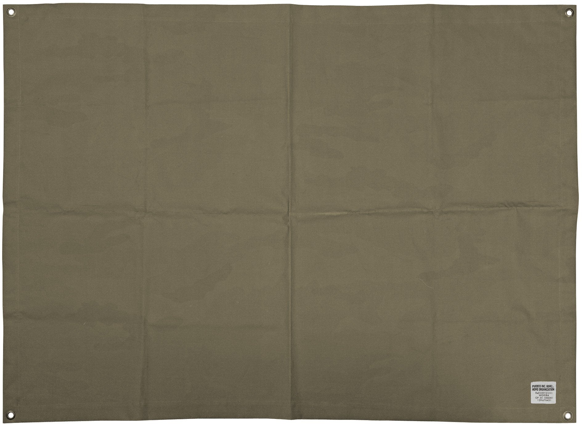 Laminated Fabric Mat Small Olive Design By Puebco 3