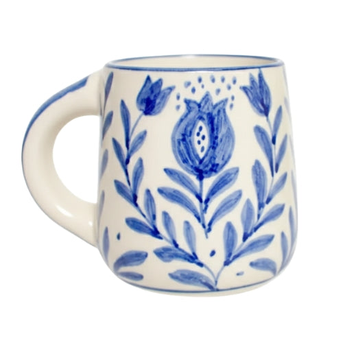 Blue Anaar Coffee Mug 3.5x3 Inches Set of 4 - Casa Amarosa