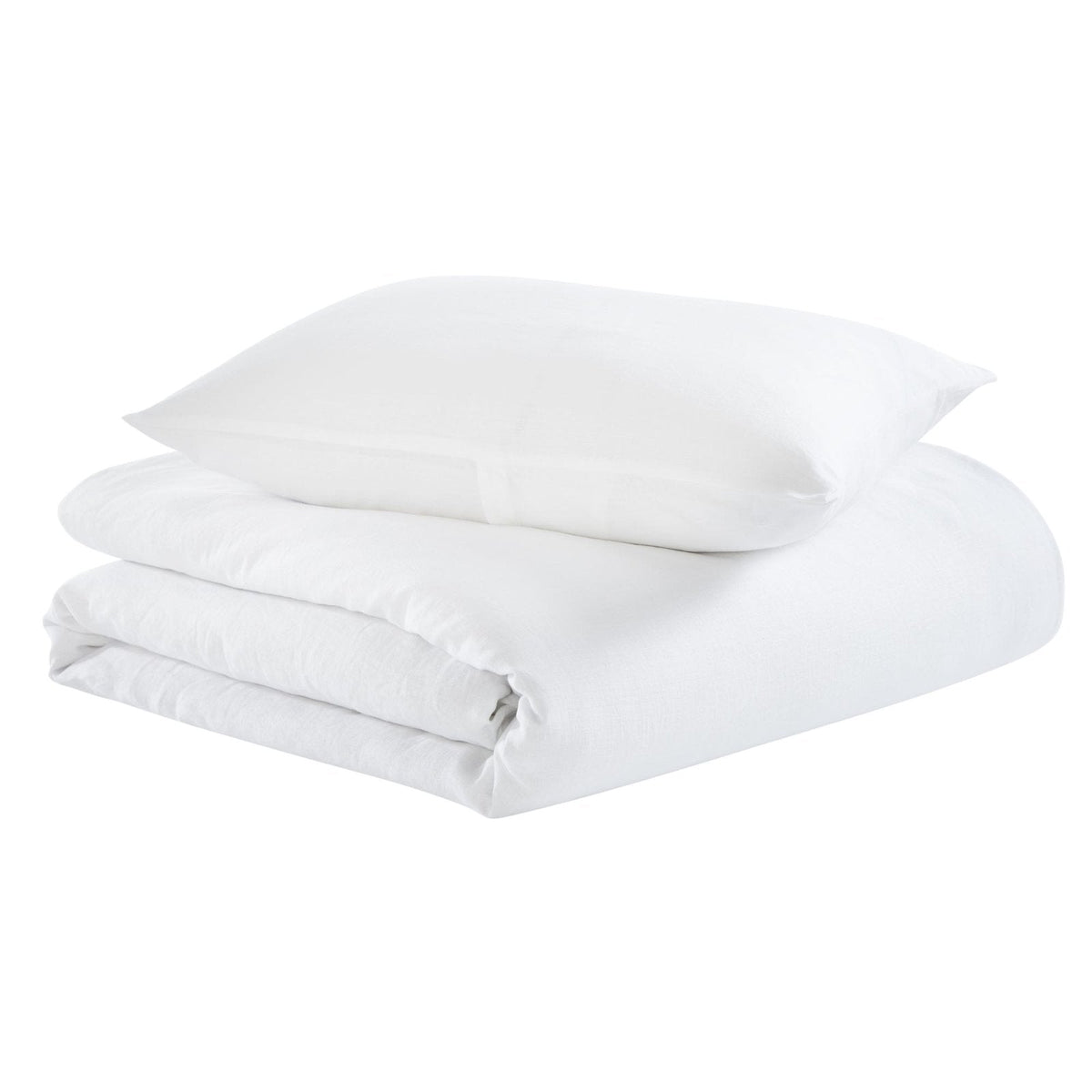DT-037-10692_8|Crisp white pure cotton duvet cover, perfect for a serene and elegant bedroom. Soft, breathable, hotel-quality bedding.