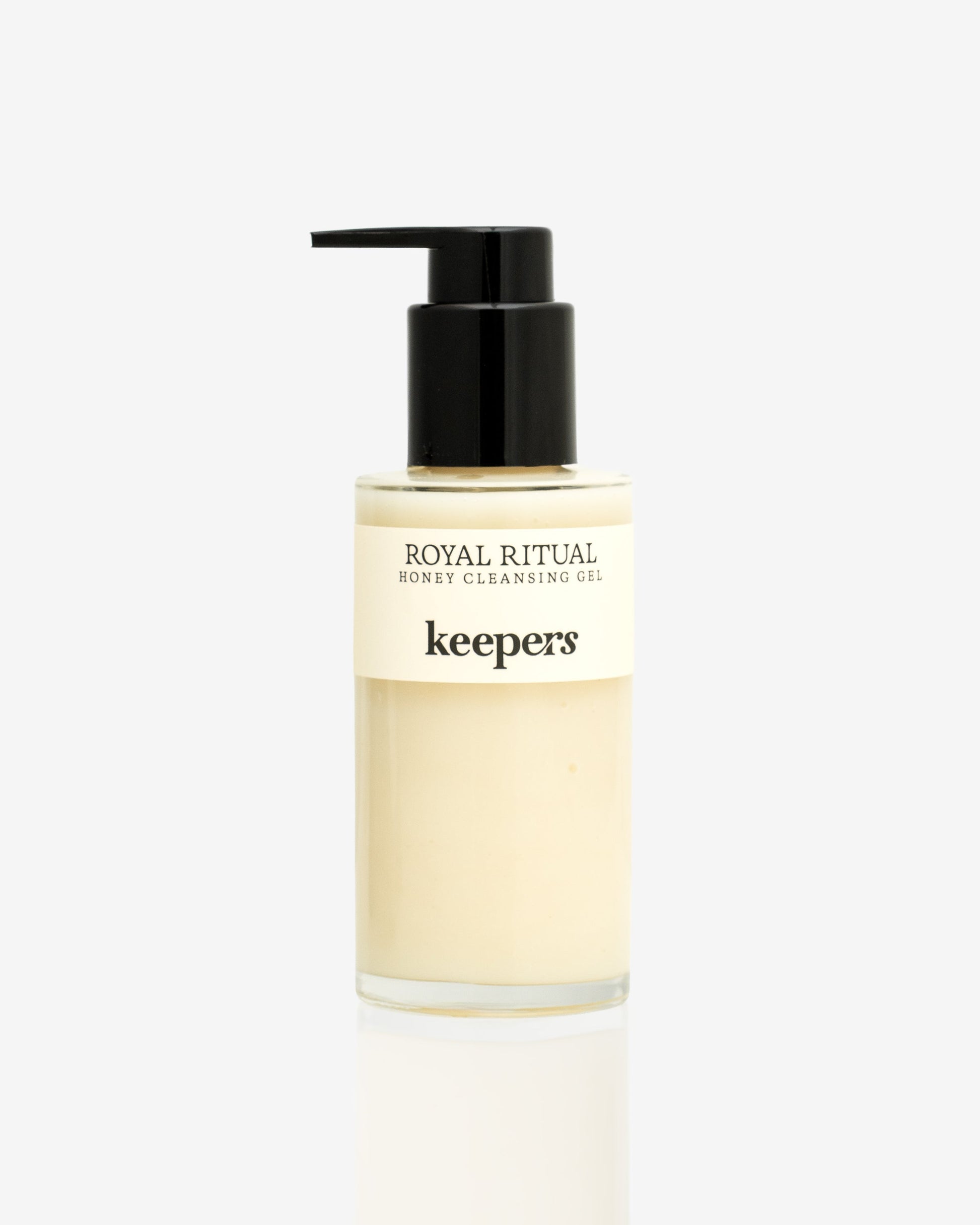 Royal Ritual cleansing gel bottle on a white background