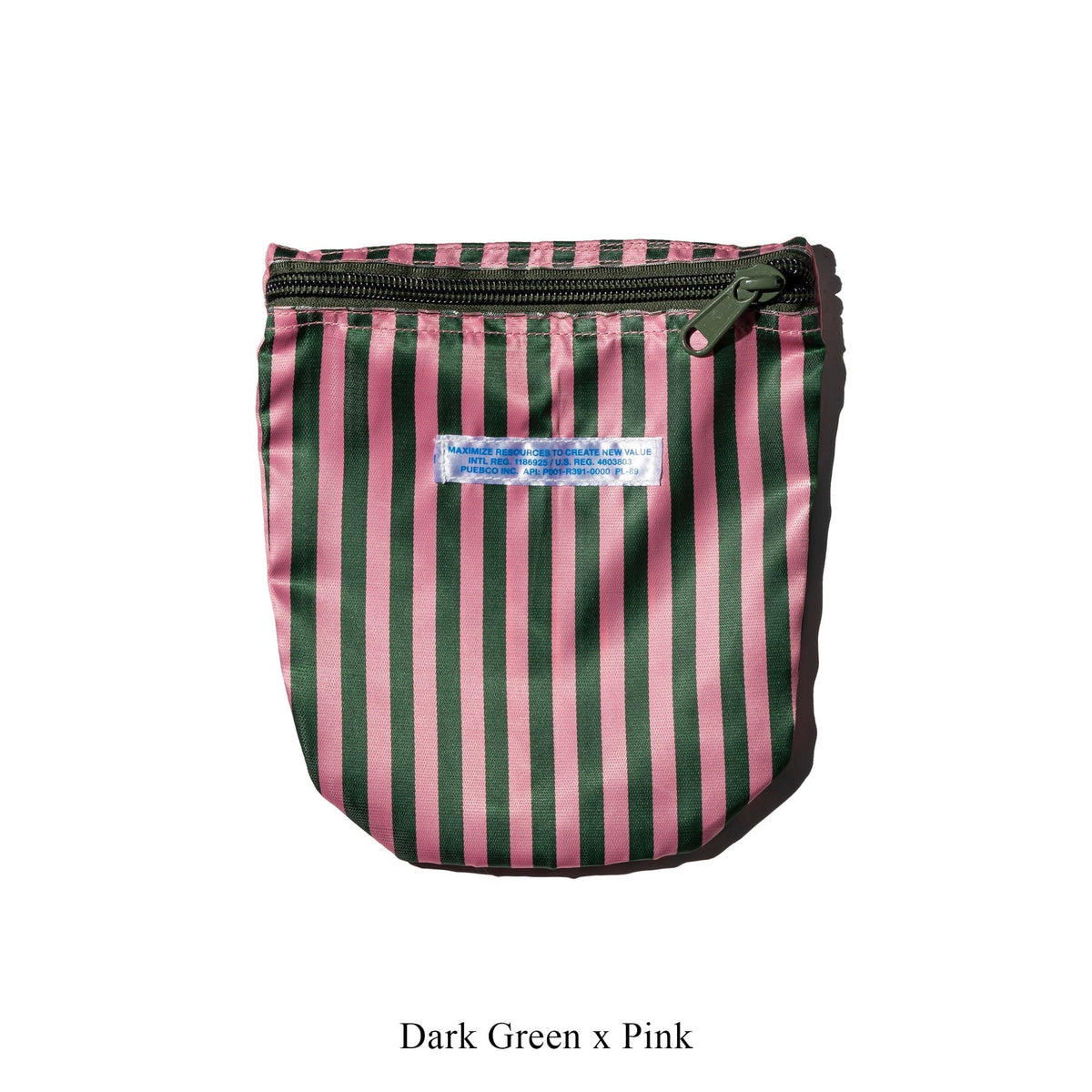 school tie fabric semicircle pouch puebco 504421 8