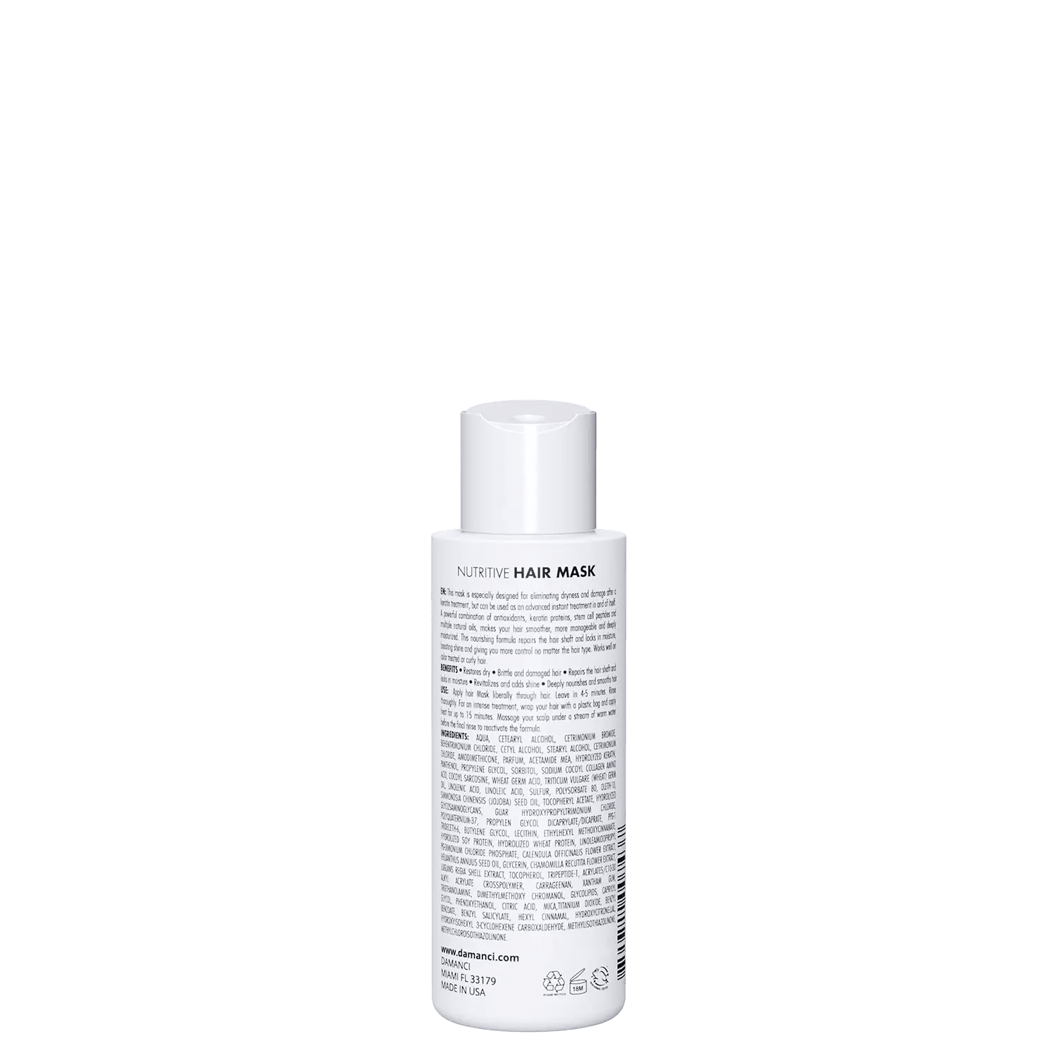 Nutritive Hair Mask - DAMANCI® Better hair, better you!