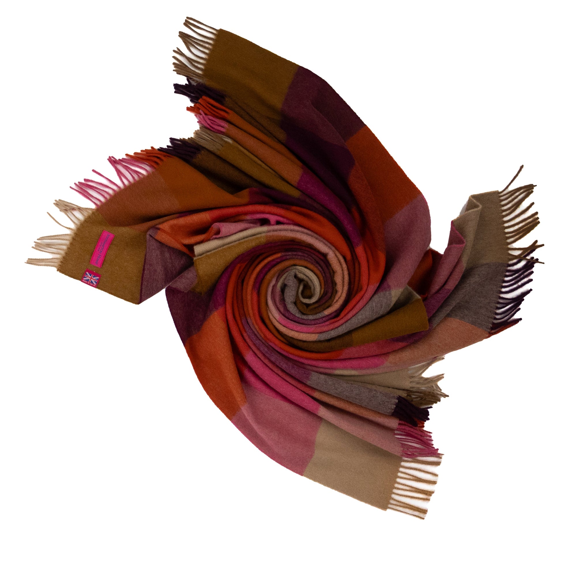 Southampton Home Merino Wool Block (Bold)-Throws and Blankets-[bar code]-Prince of Scots