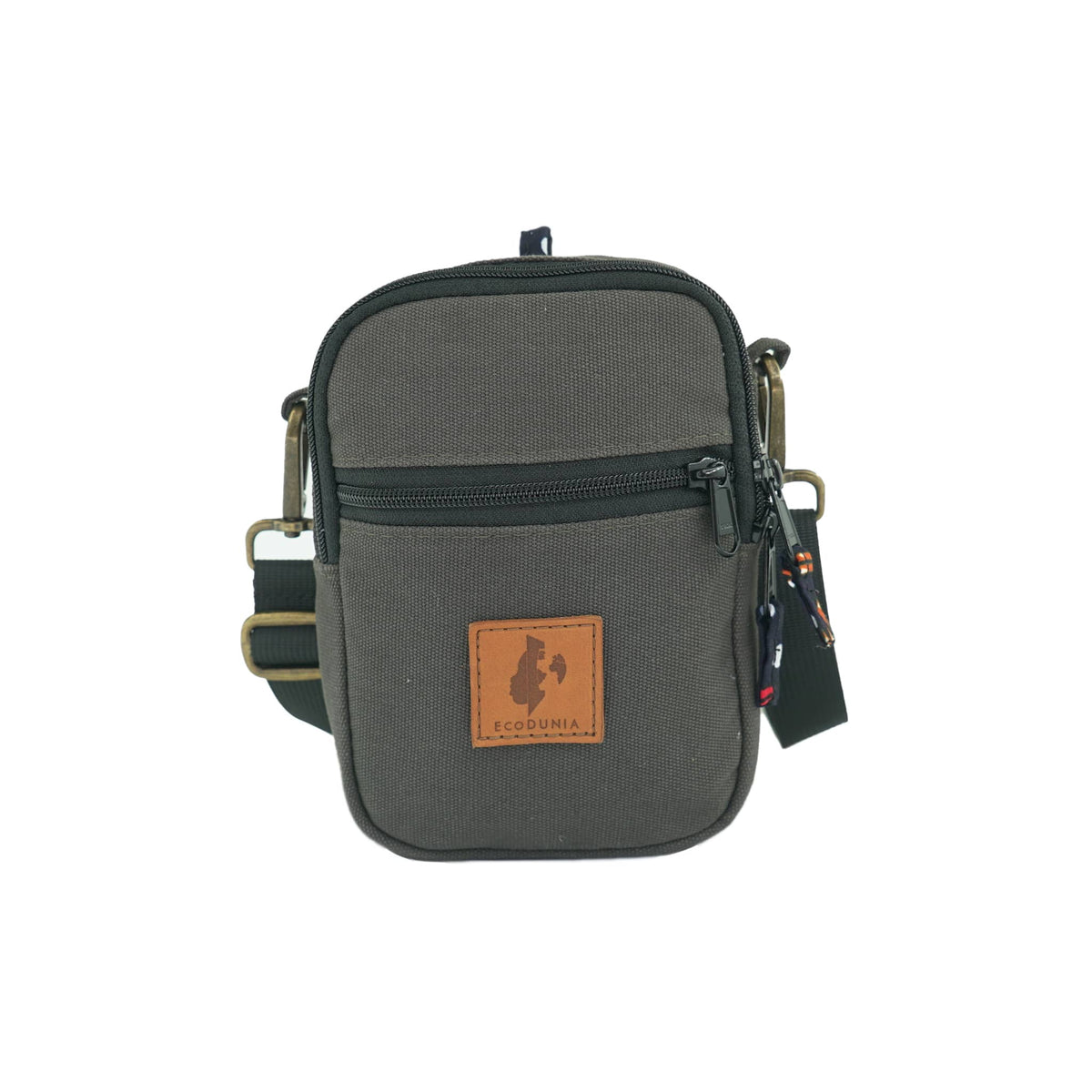 Rozi Canvas Crossbody Bag 1L | Mini Shoulder Bag #color_green