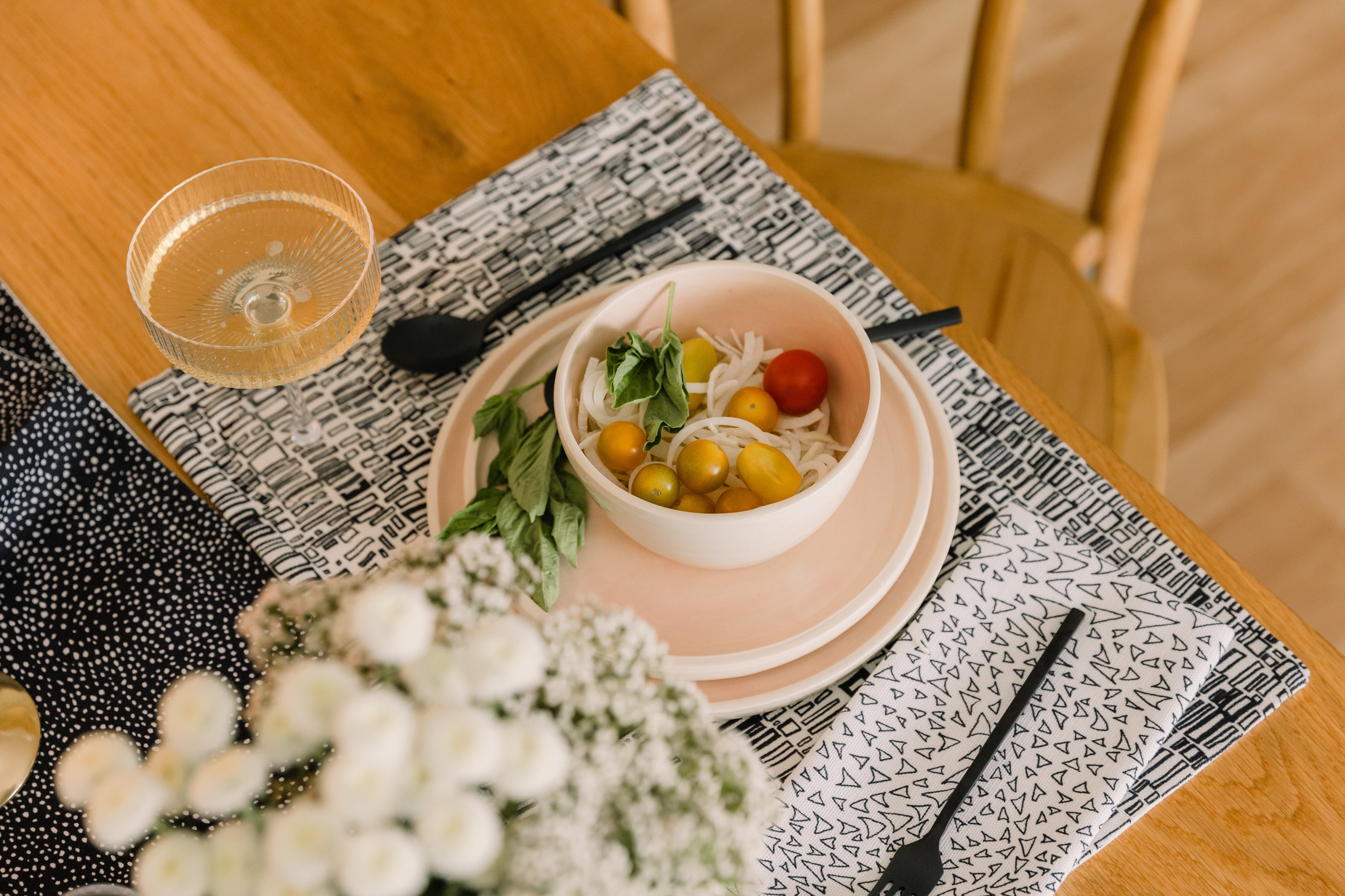 Leucadia Placemat in Albatross