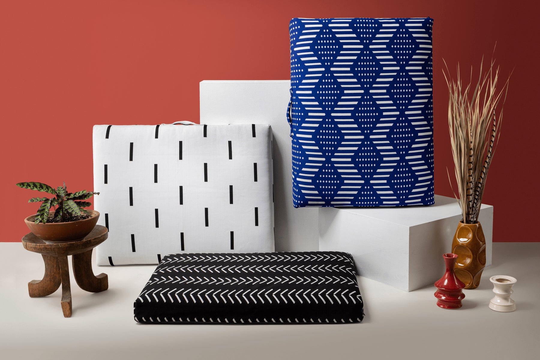 Laylo Pets Boho LAY LO Pets - Black Chevron Boho Dog Bed or Bed Cover Lay Lo Pets, Black Chevron Boho Dog Bed