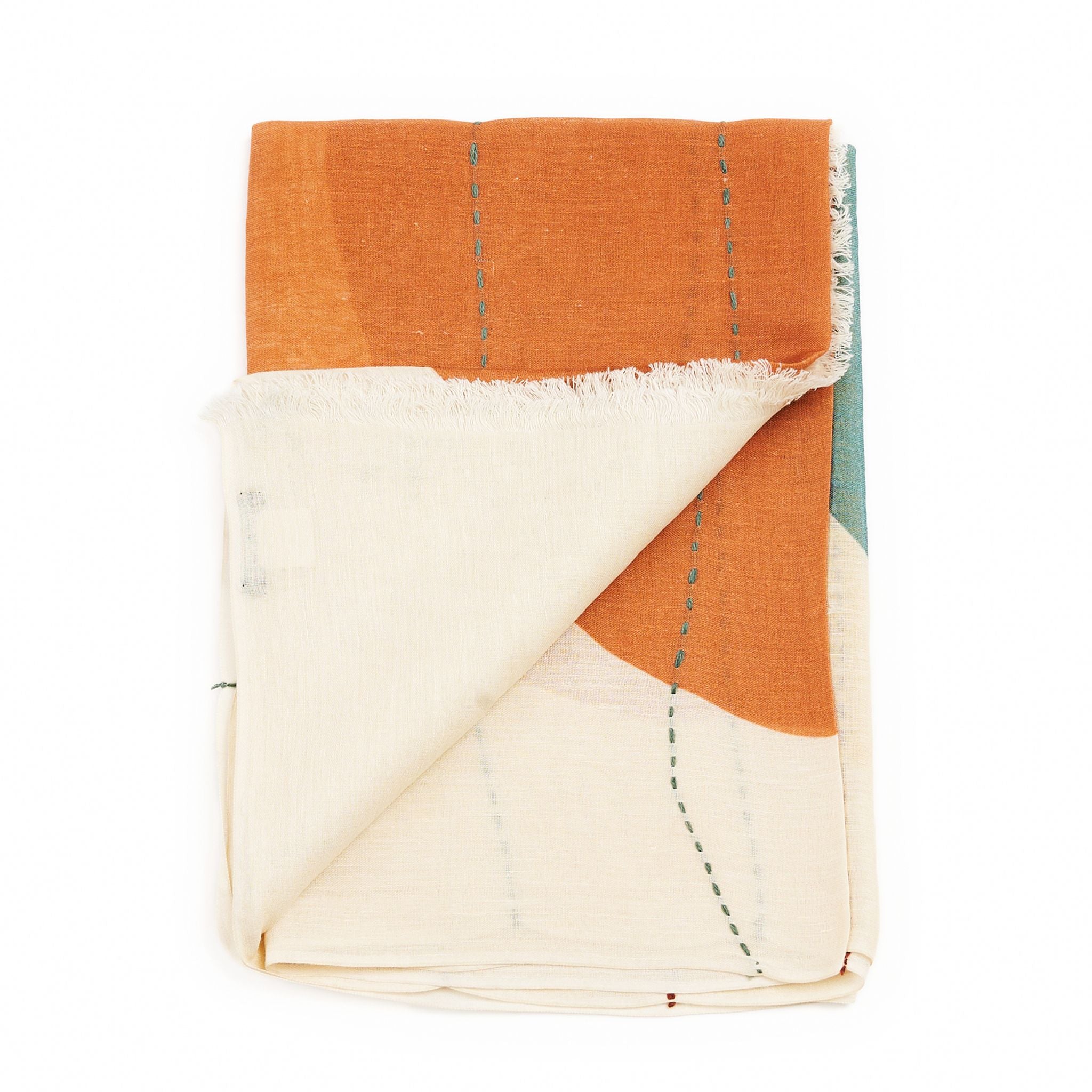 Cirq Hand Embroidered Scarf