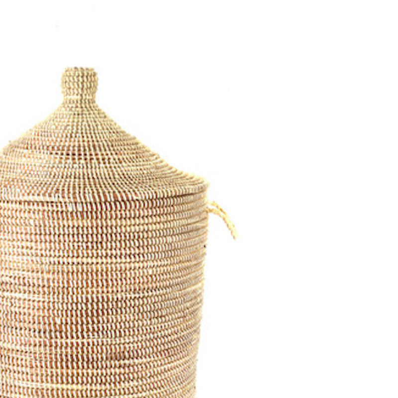 Mbare Dou Lid Storage Basket - Thumbnail 4