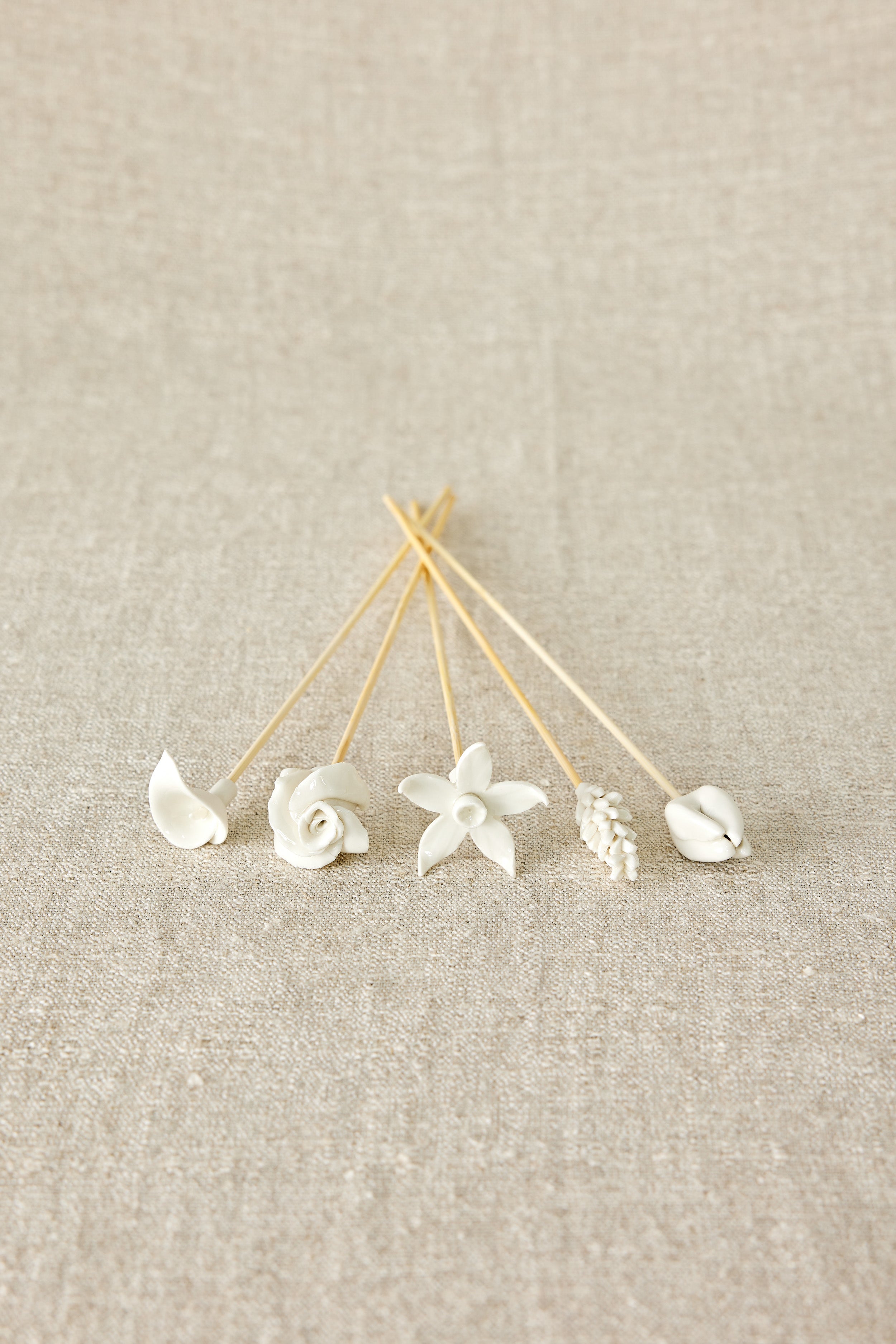 Country Flowers Bamboo Diffuser Sticks Set