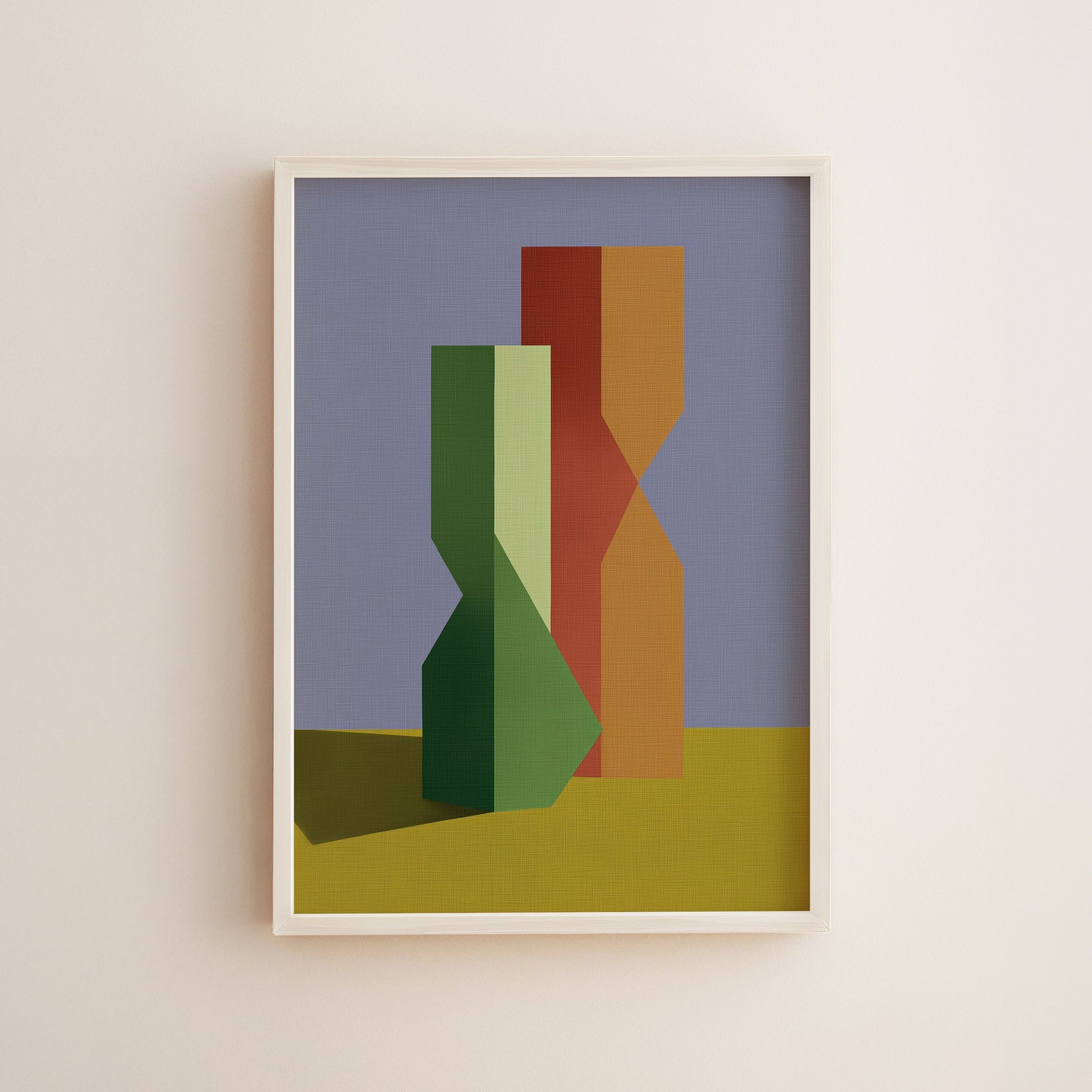 Form and Structure No. 03 — Geometric Abstract Art Print