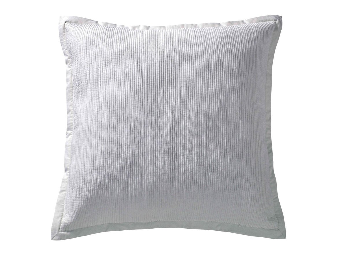 ES-158-2626_1|Crisp white ribbed quilted coverlet, brings a clean and modern look to any bedroom with its unique texture.
