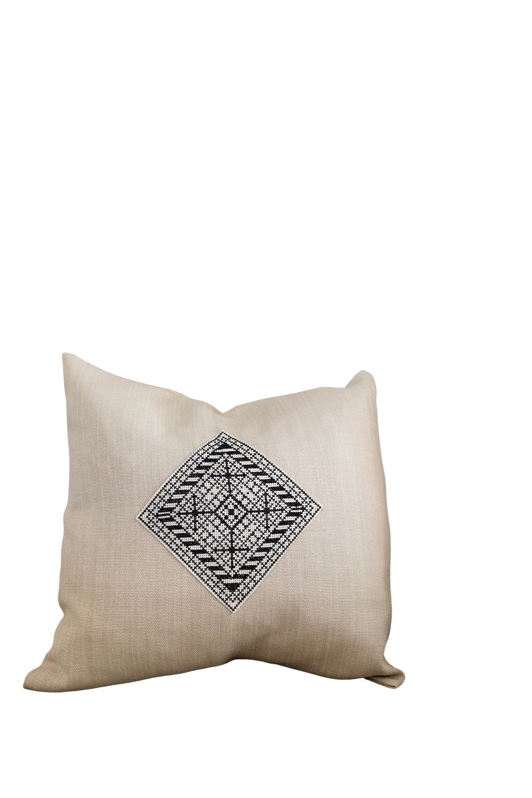 The Diamond Pillow - Cream - Darzah