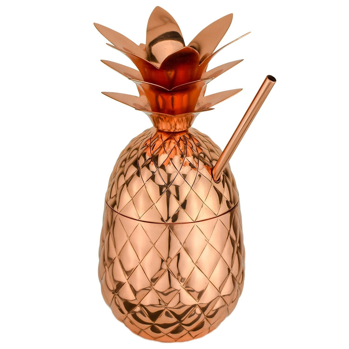 The Royal Hawaiian Pineapple Tumbler (Copper 18 Ounce)-Home Gifts-Prince of Scots-810032751777-PineCopper8-Prince of Scots