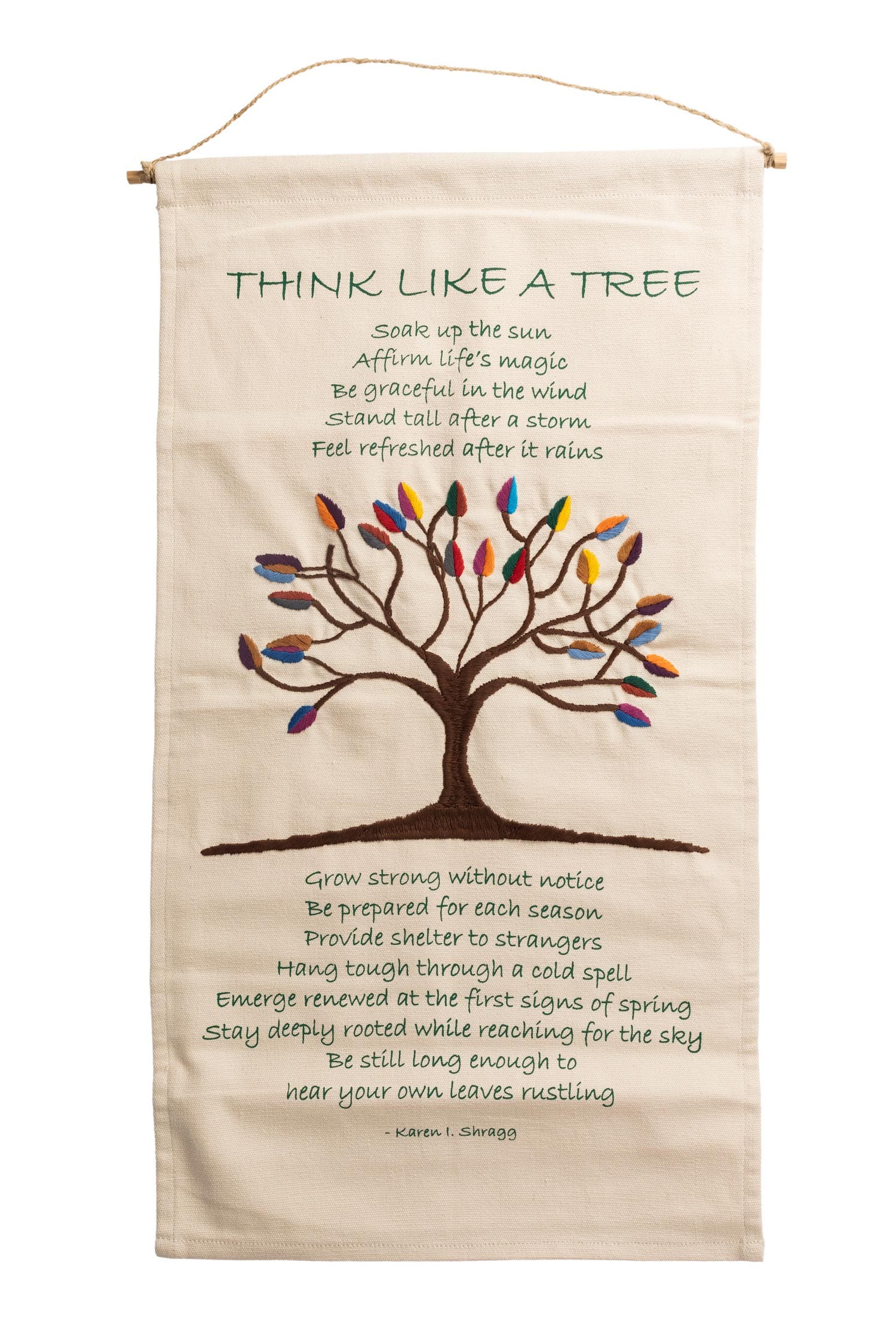 Tree Poem Wall Hanging - Ten Thousand Villages