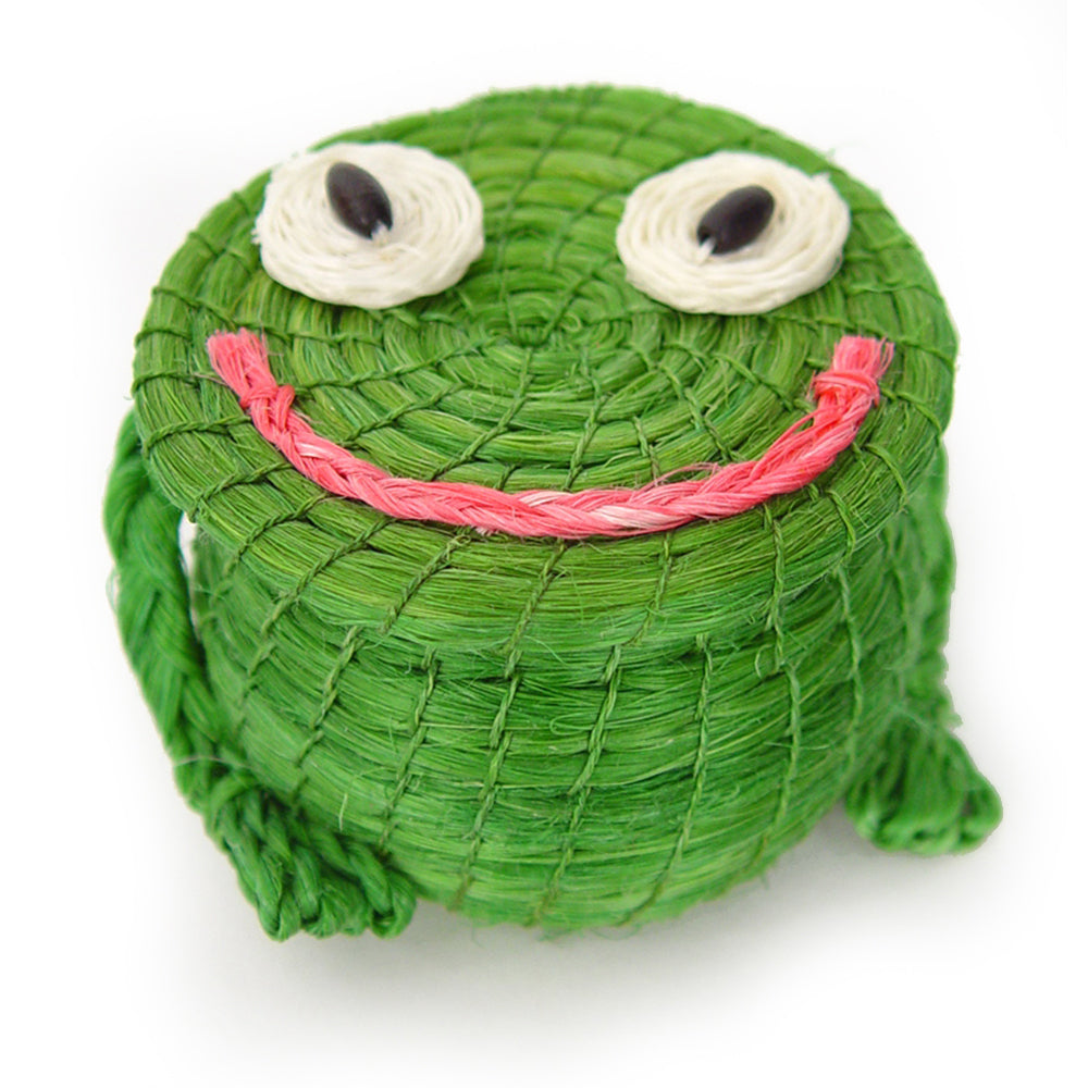 Mbare Freddy Frog Lidded Basket
