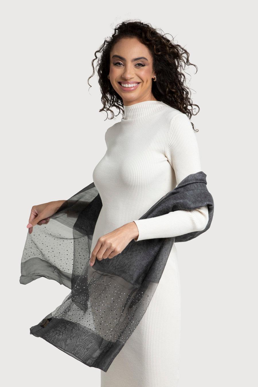 Star Gazer Scarf - Dim Gray