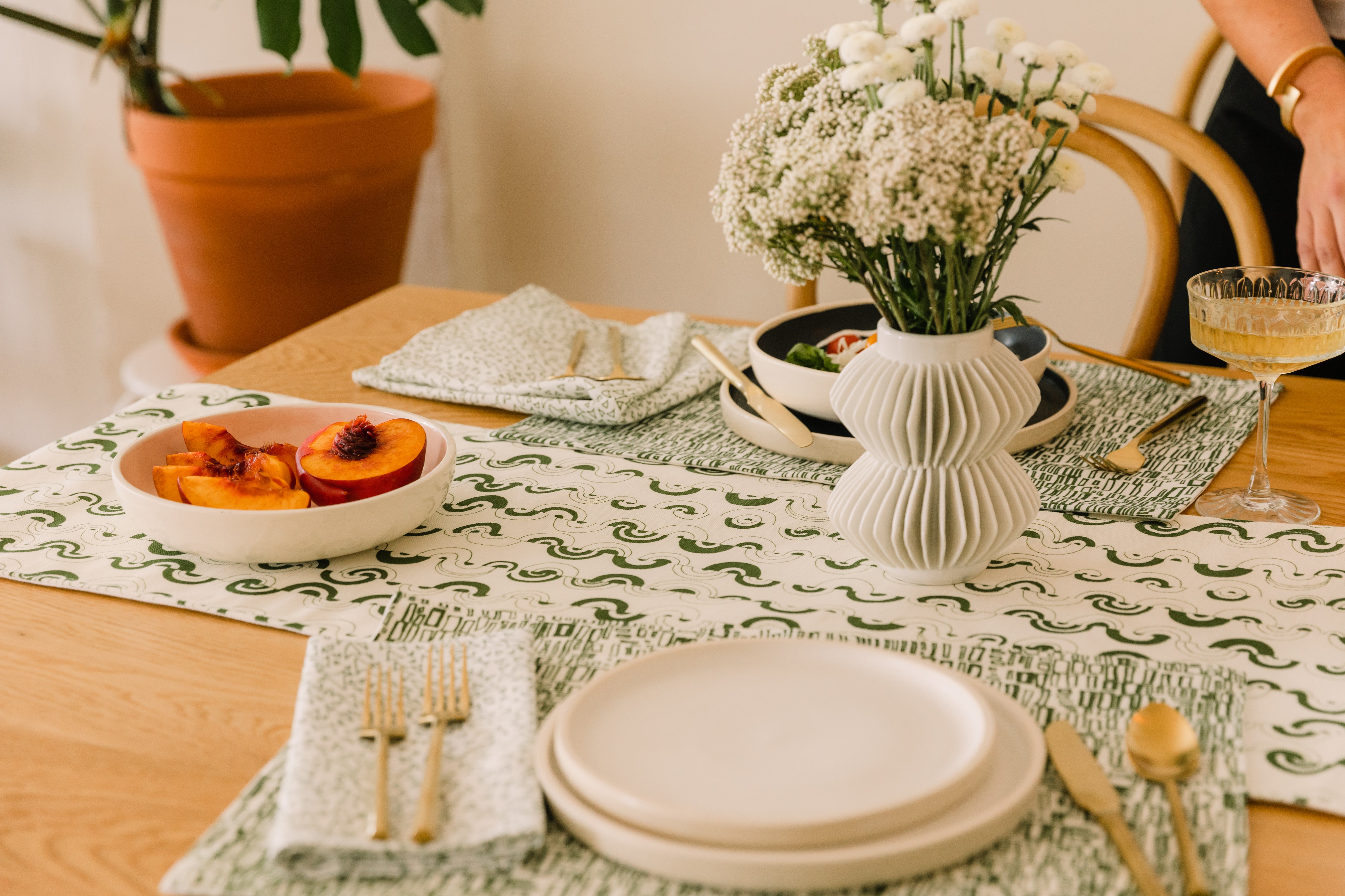 Basilone Napkin in Cereus - Thumbnail 5