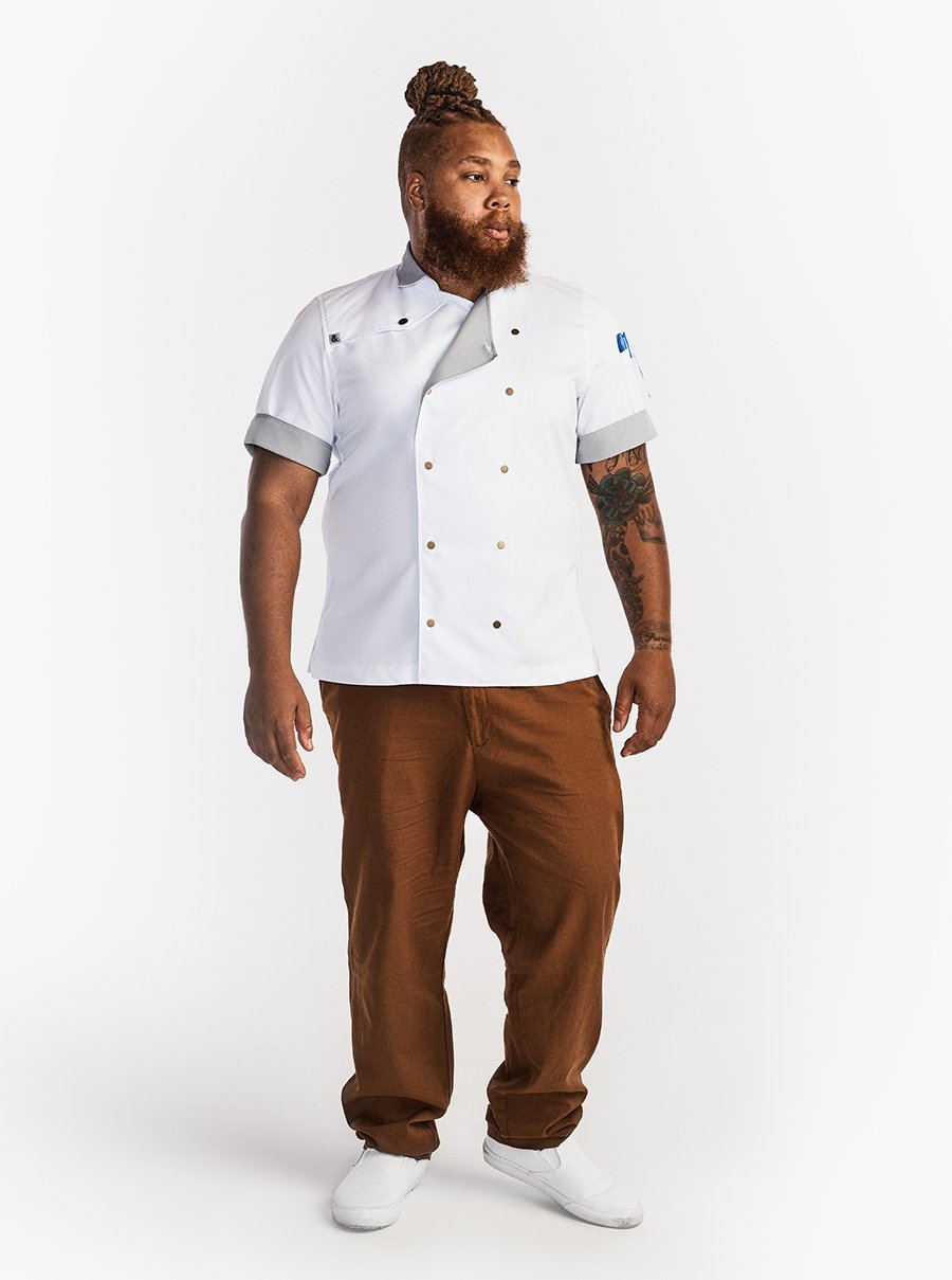 Chef Coat - Salt Brass