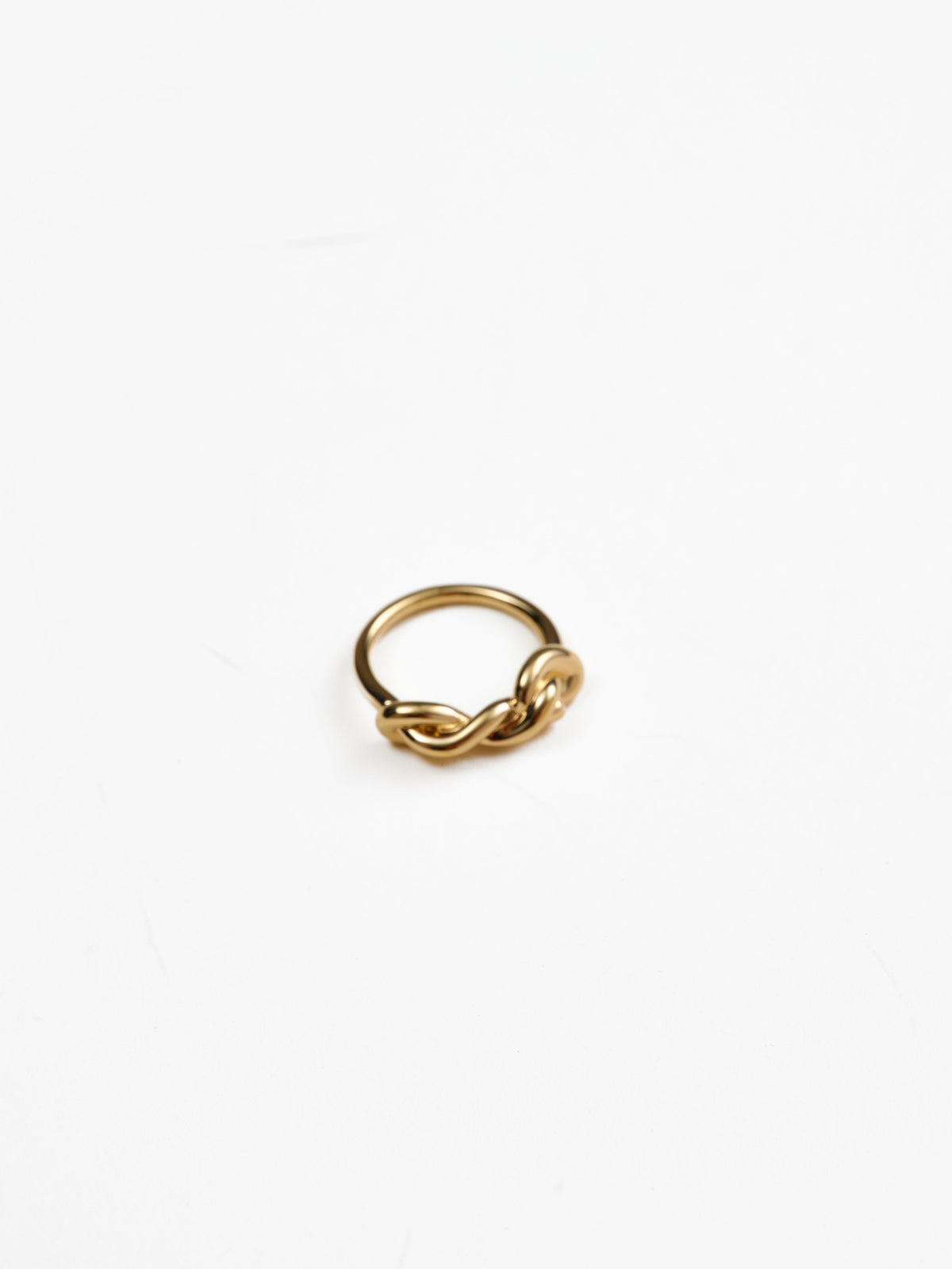 Ainslie Knot Ring in 14k recycled gold vermeil