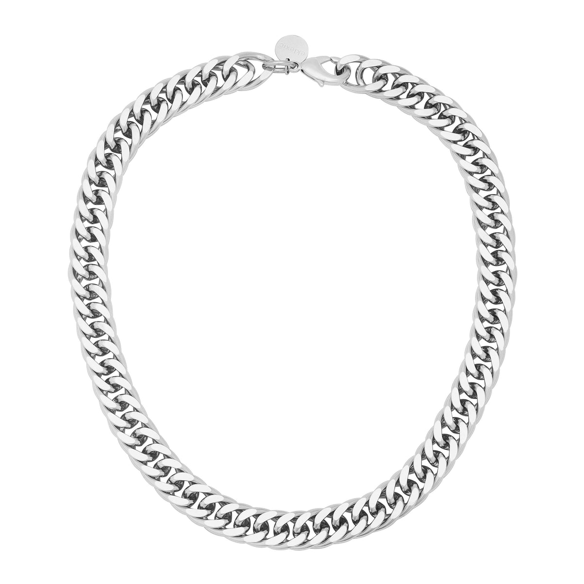 Silver chain necklace from Arya Necklace collection, stylish and lightweight jewelry