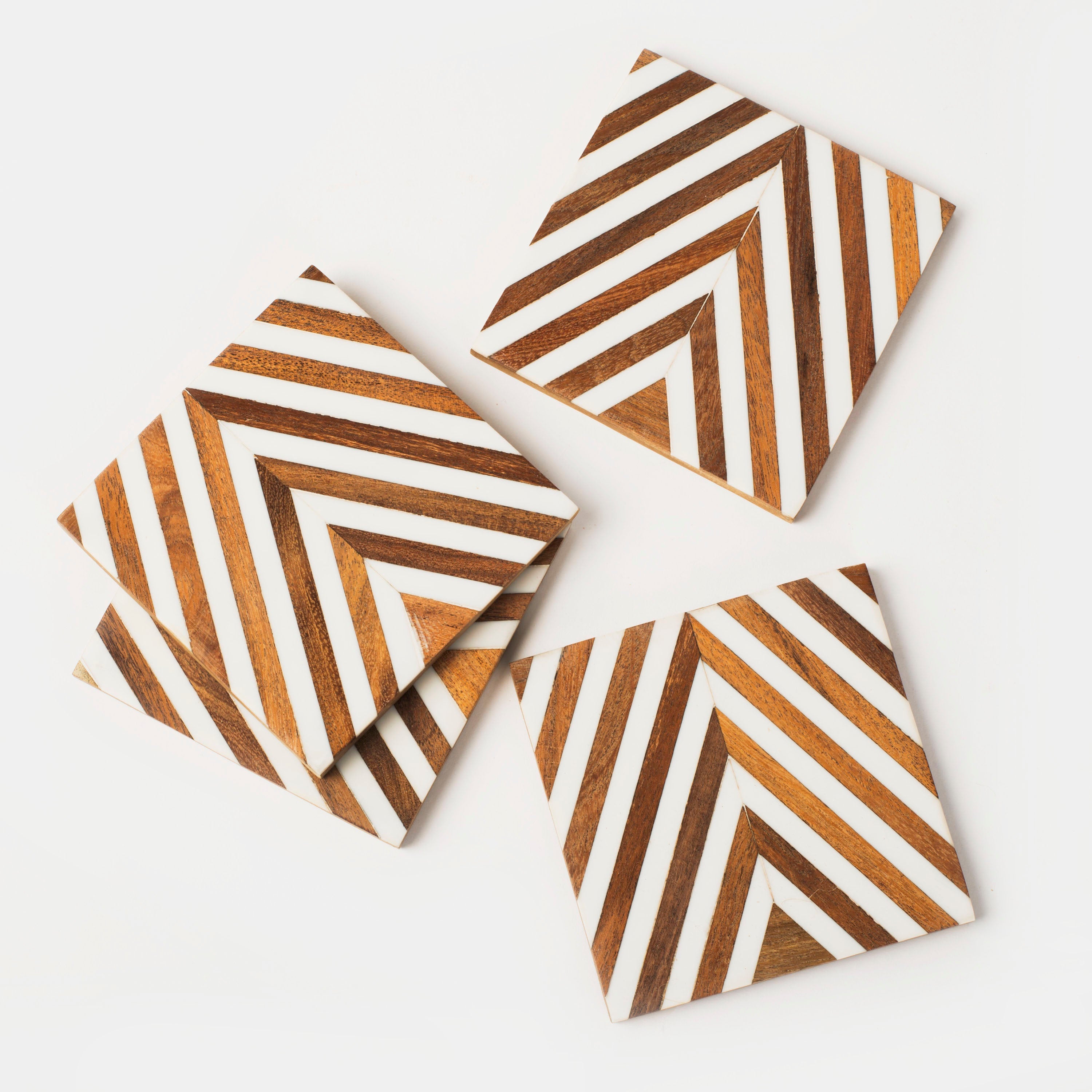 Marquewood Chevron Coasters - Thumbnail 4