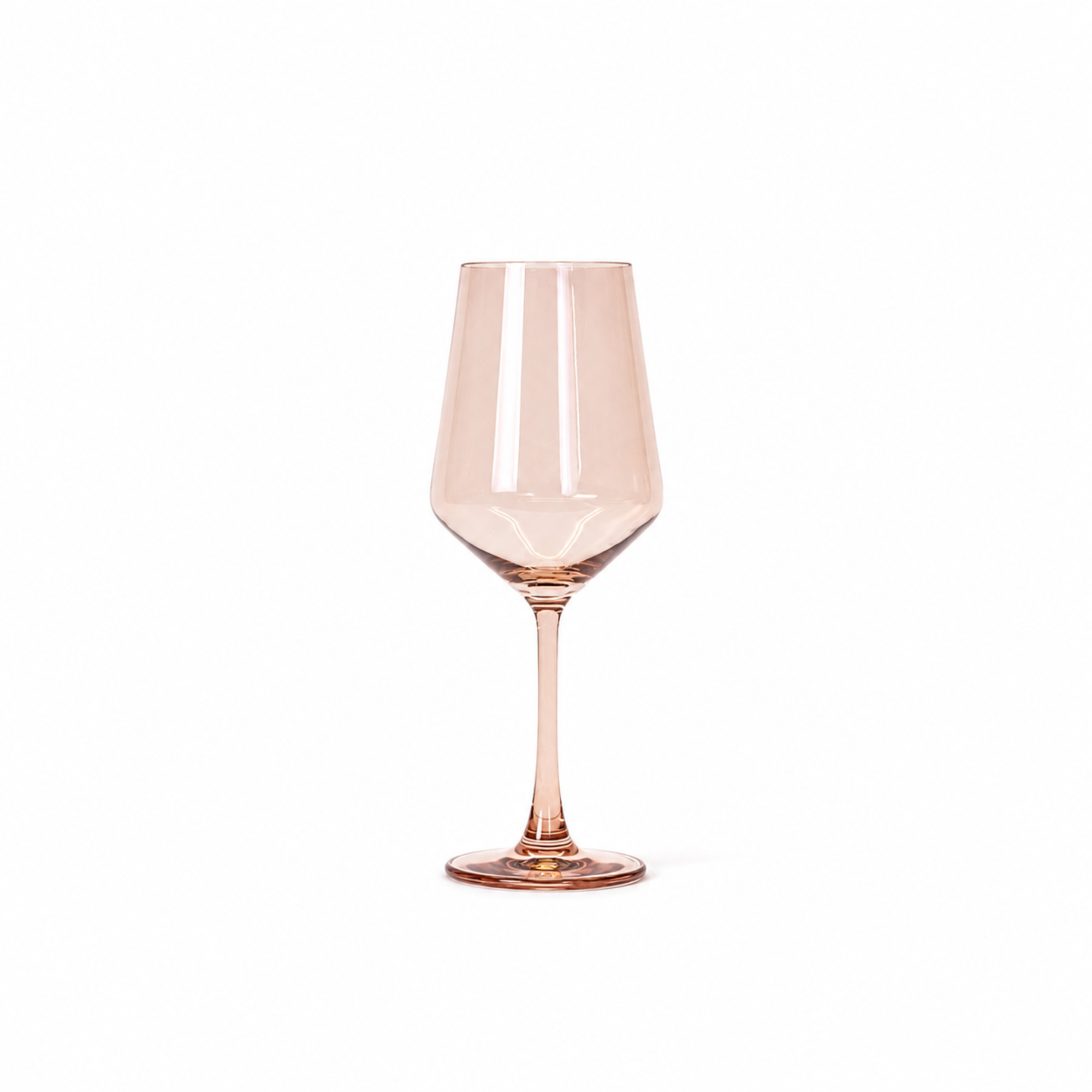 Brown Sugar - Colored Wine Glass