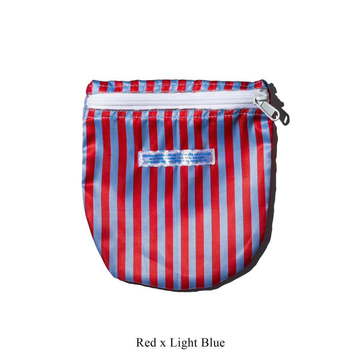 school tie fabric semicircle pouch puebco 504421 6