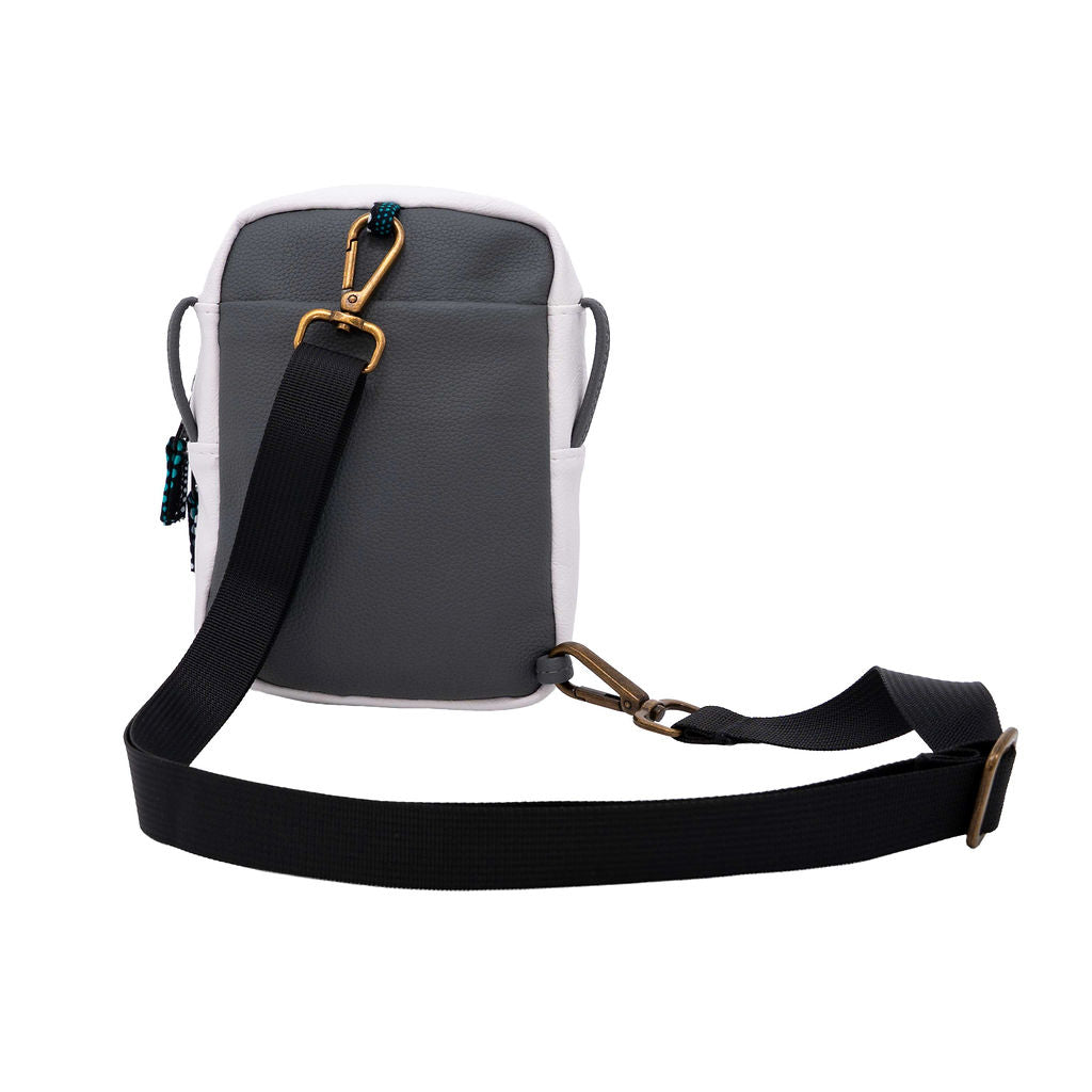 Convertible Vegan Leather Crossbody Sling Bag 1L - EcoDunia | Rozi #color_multicolor