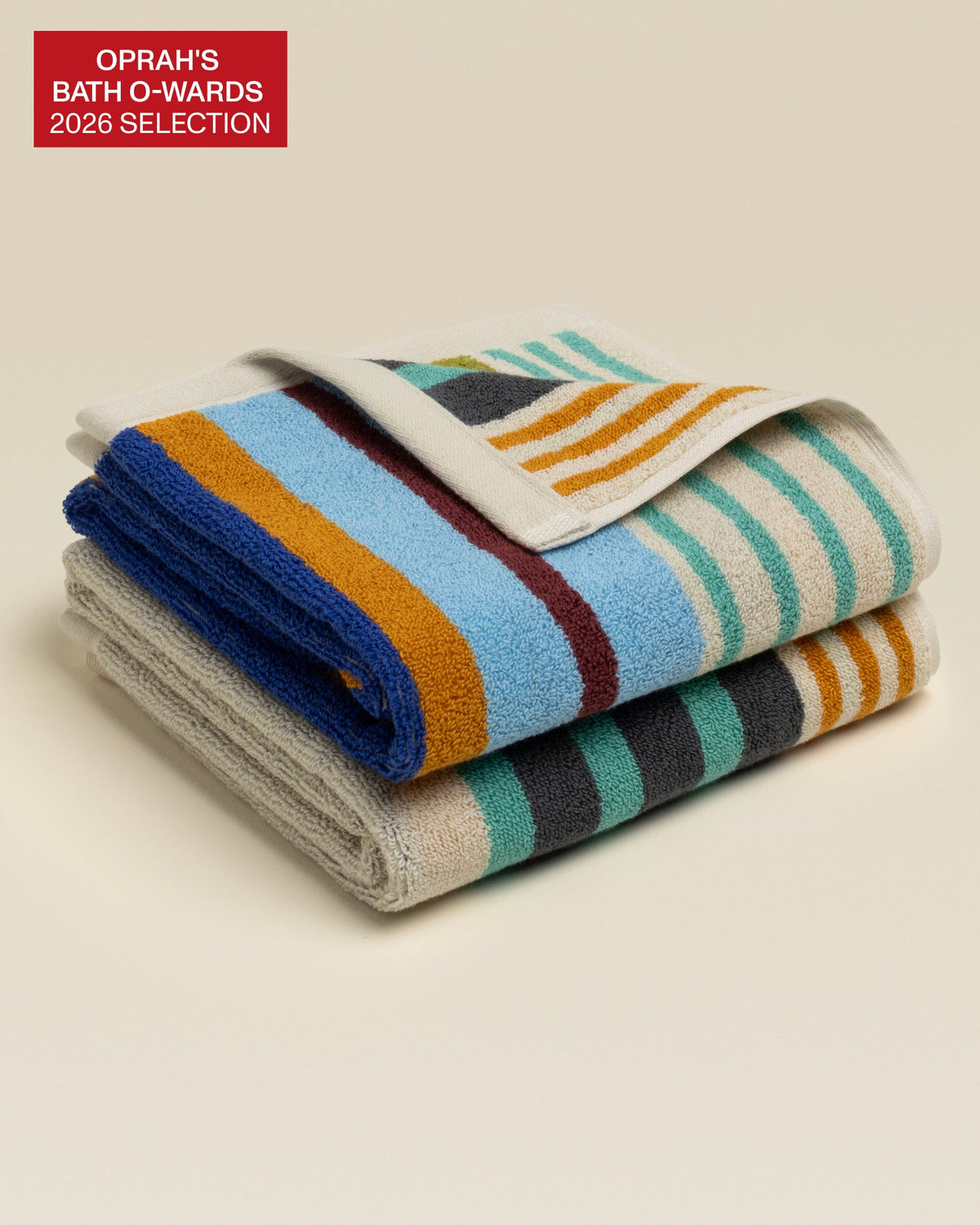 Everlayer Plush  Cotton Reversible Towel - Janus Composition