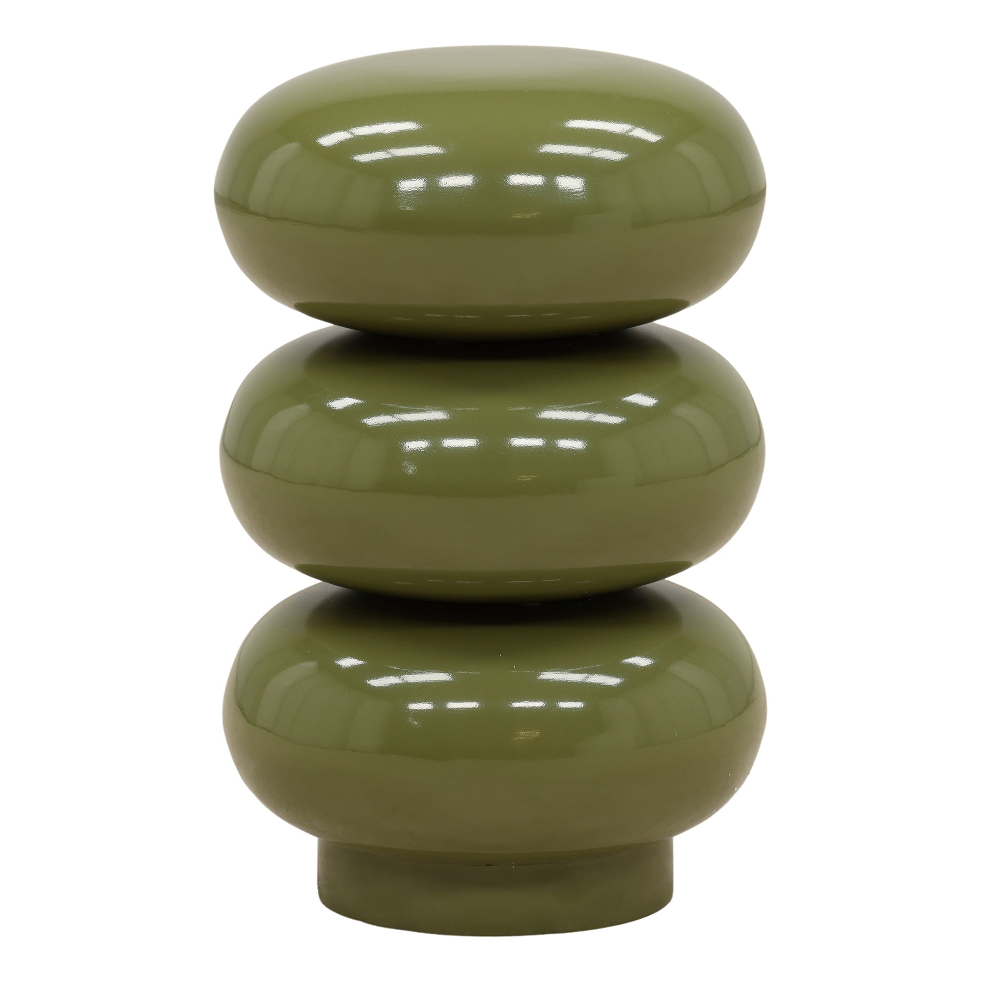 Ansel Gloss Green Side Table
