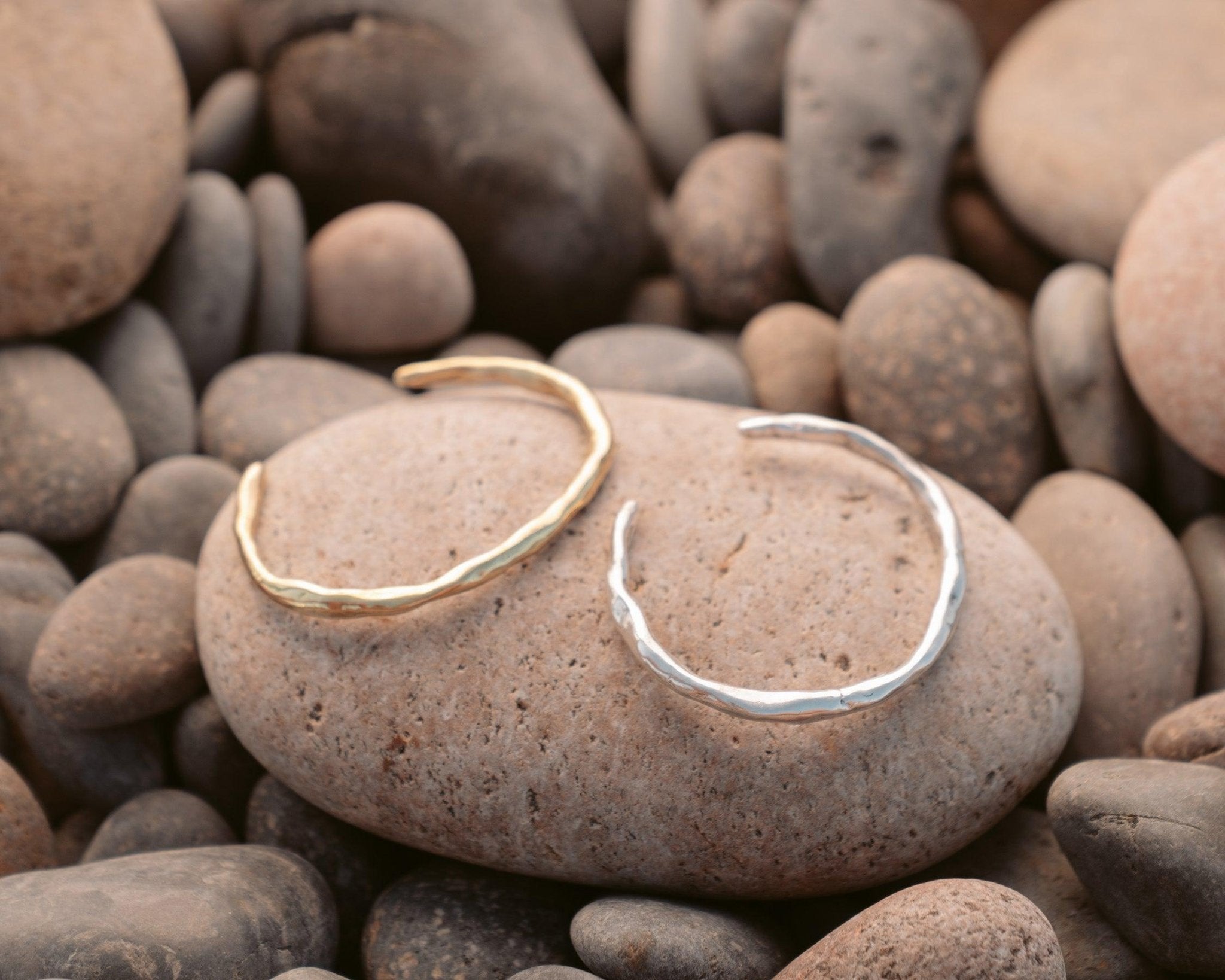 Luna Silver Cuff Bracelet - Dea Dia
