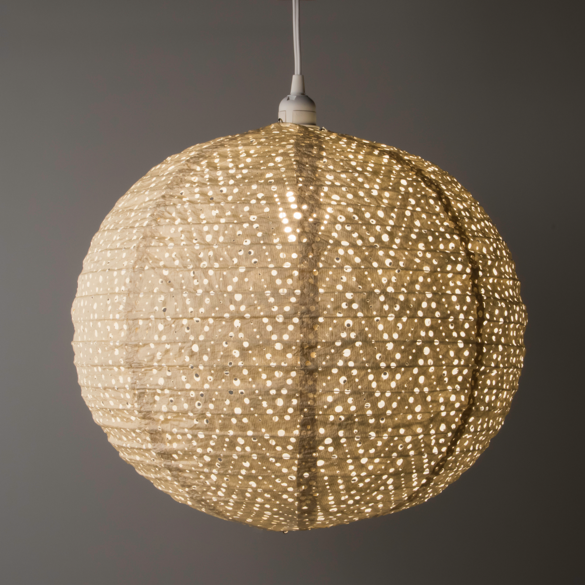 Soji Stella Nova Indoor Outdoor Tyvek Pendant Lamp