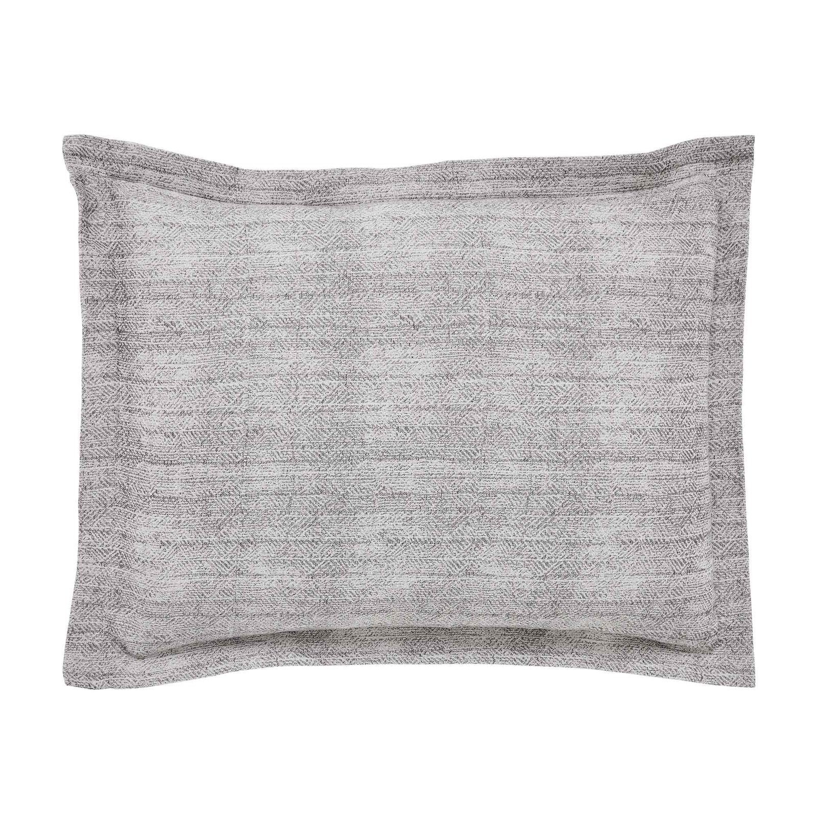 SS-032-2026_1|Single grey textured duvet cover with subtle geometric patterns, perfect for modern bedroom decor. Durable and stylish fabric.