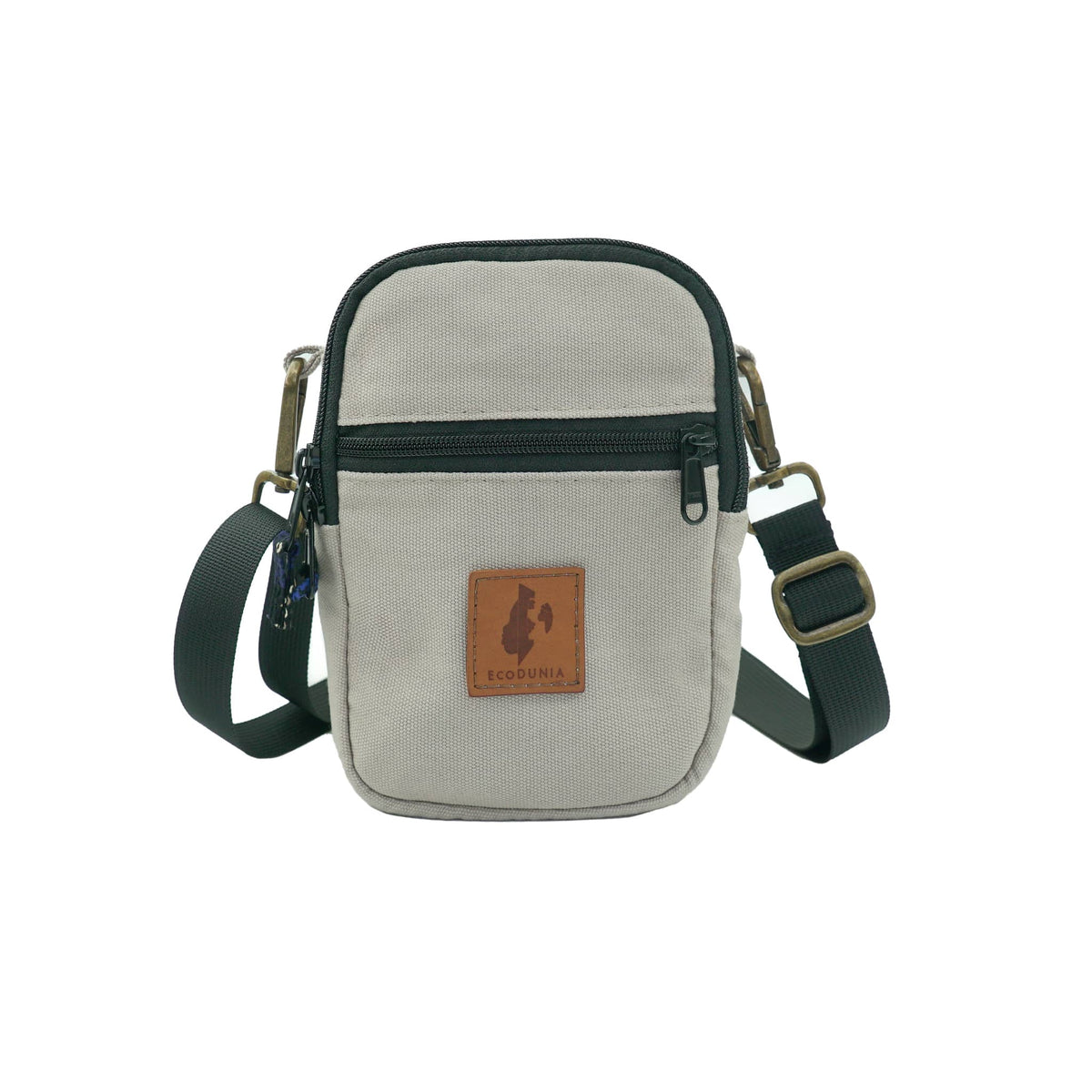 Rozi Canvas Crossbody Bag 1L | Mini Shoulder Bag #color_sand-white