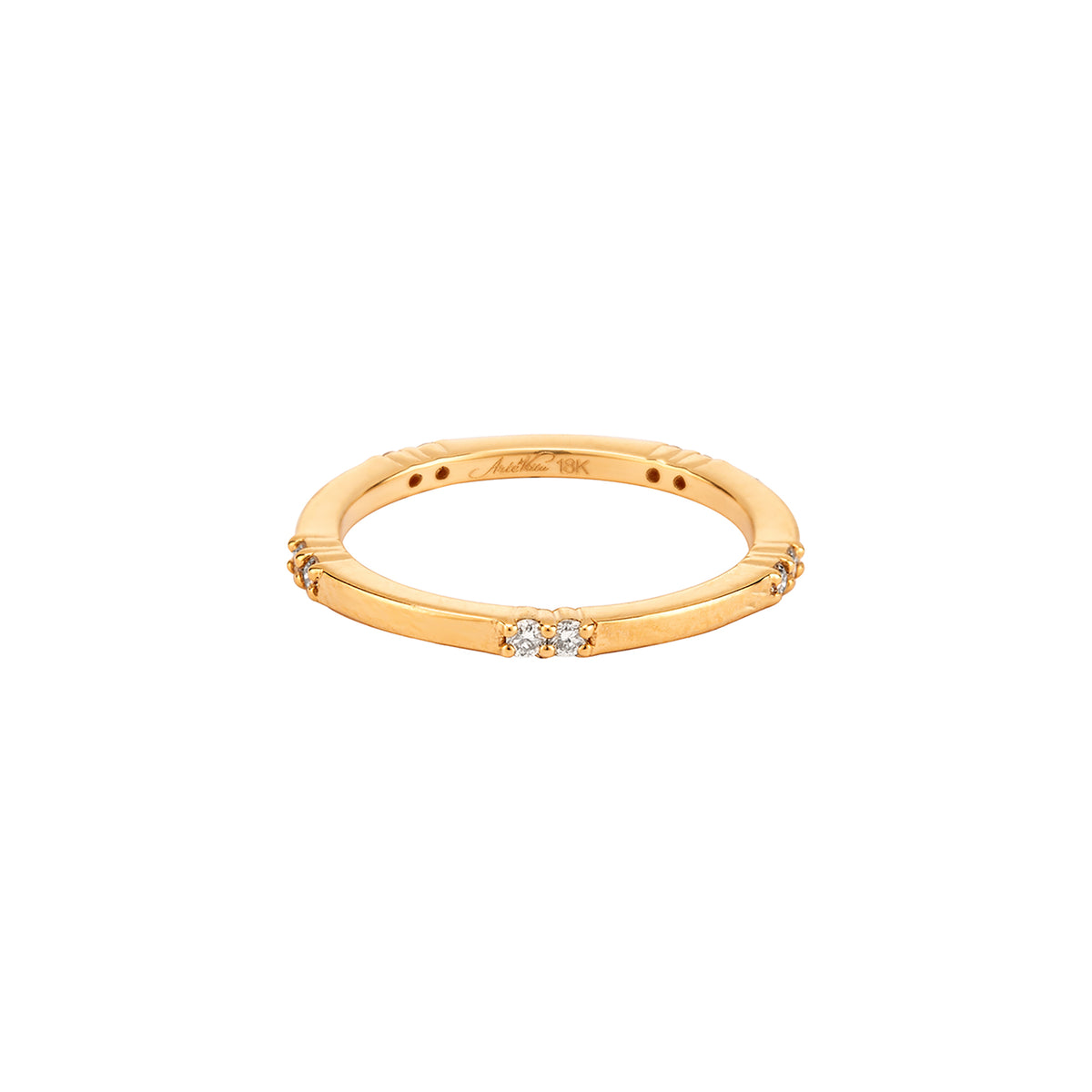 Bit o' Honey 18K Gold Diamond Ring