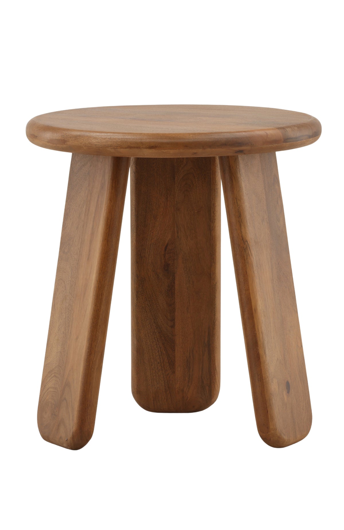 Winslow Mango Wood Round Side Table