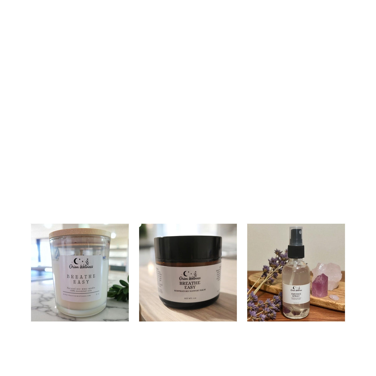 Fresh Air Reset Set by Orion Wellness on a white background