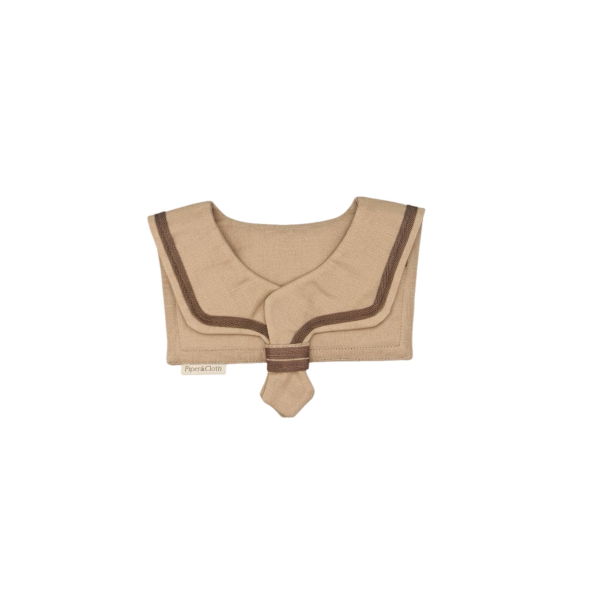 Sailor Collar – Cocoa Stripe