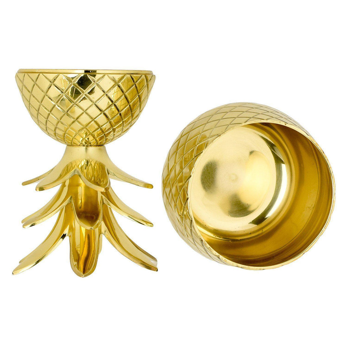 The Royal Hawaiian Pineapple Tumbler (18 Ounce)-Home Gifts-Prince of Scots-810032751753-PineGold8-Prince of Scots