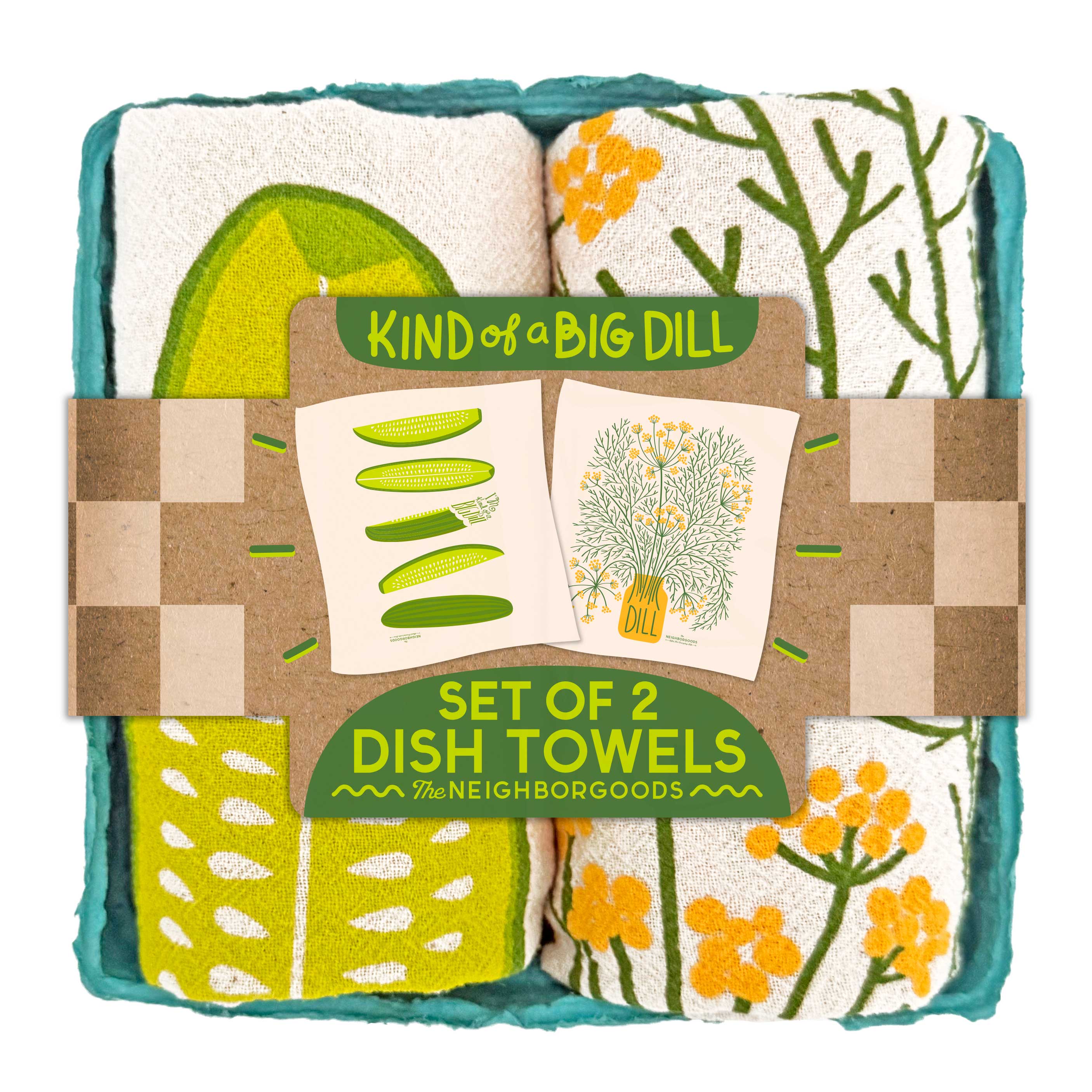 BIG DILL - Tea Towel Set