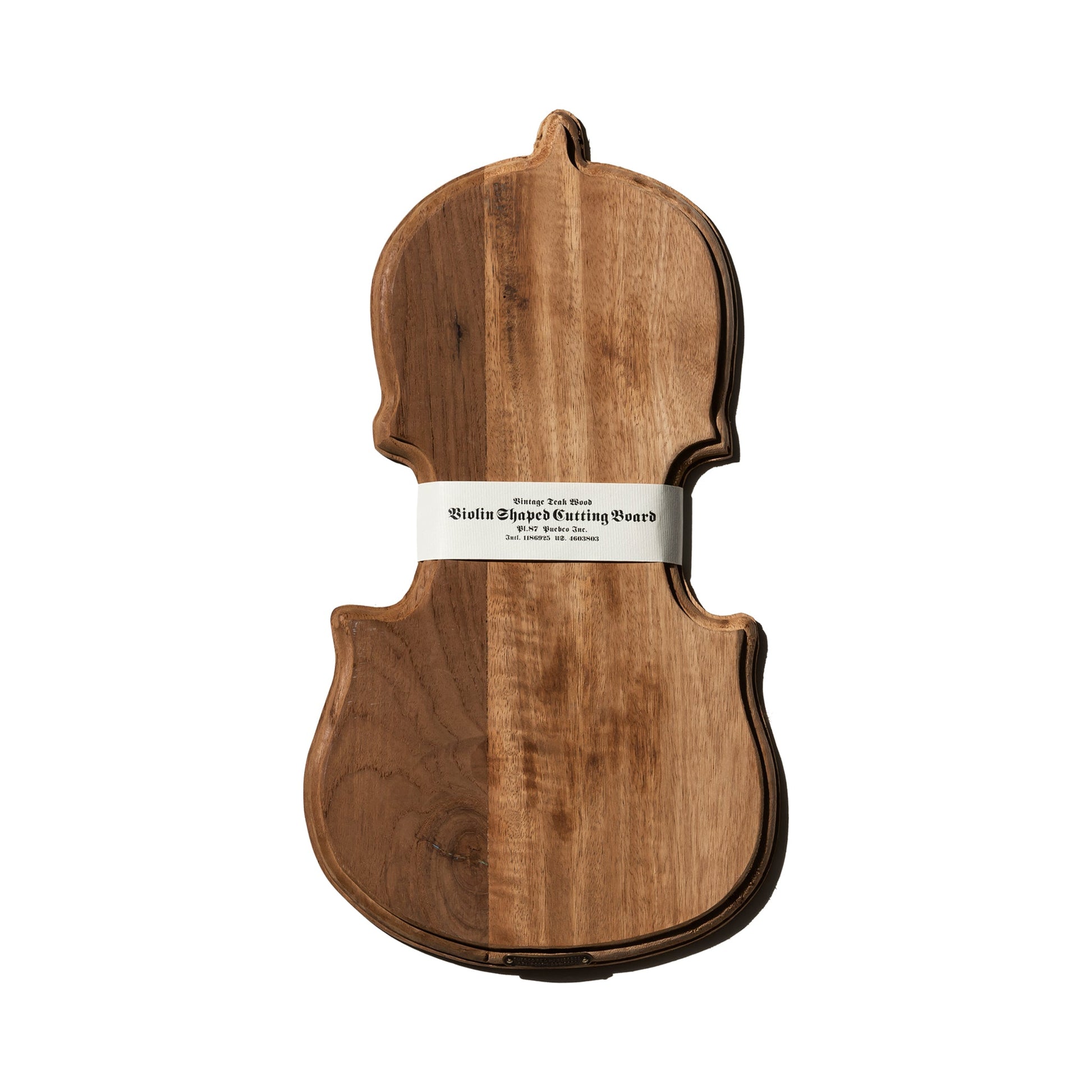 Wood Violin Cutting Board 2