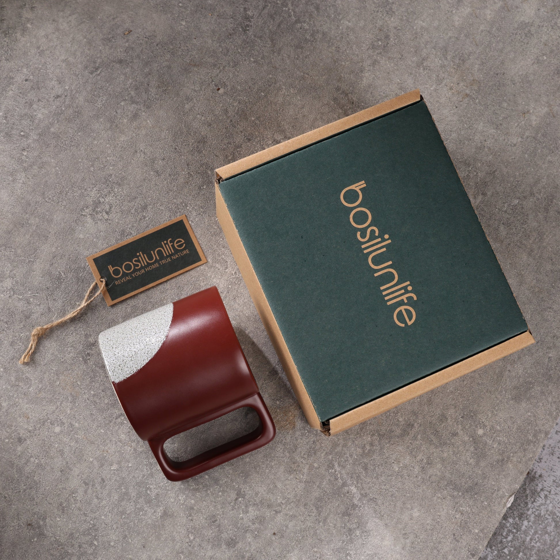 BosilunLife Nordic Moments Mug Recycled Ceramic Eco-Clay Packaging