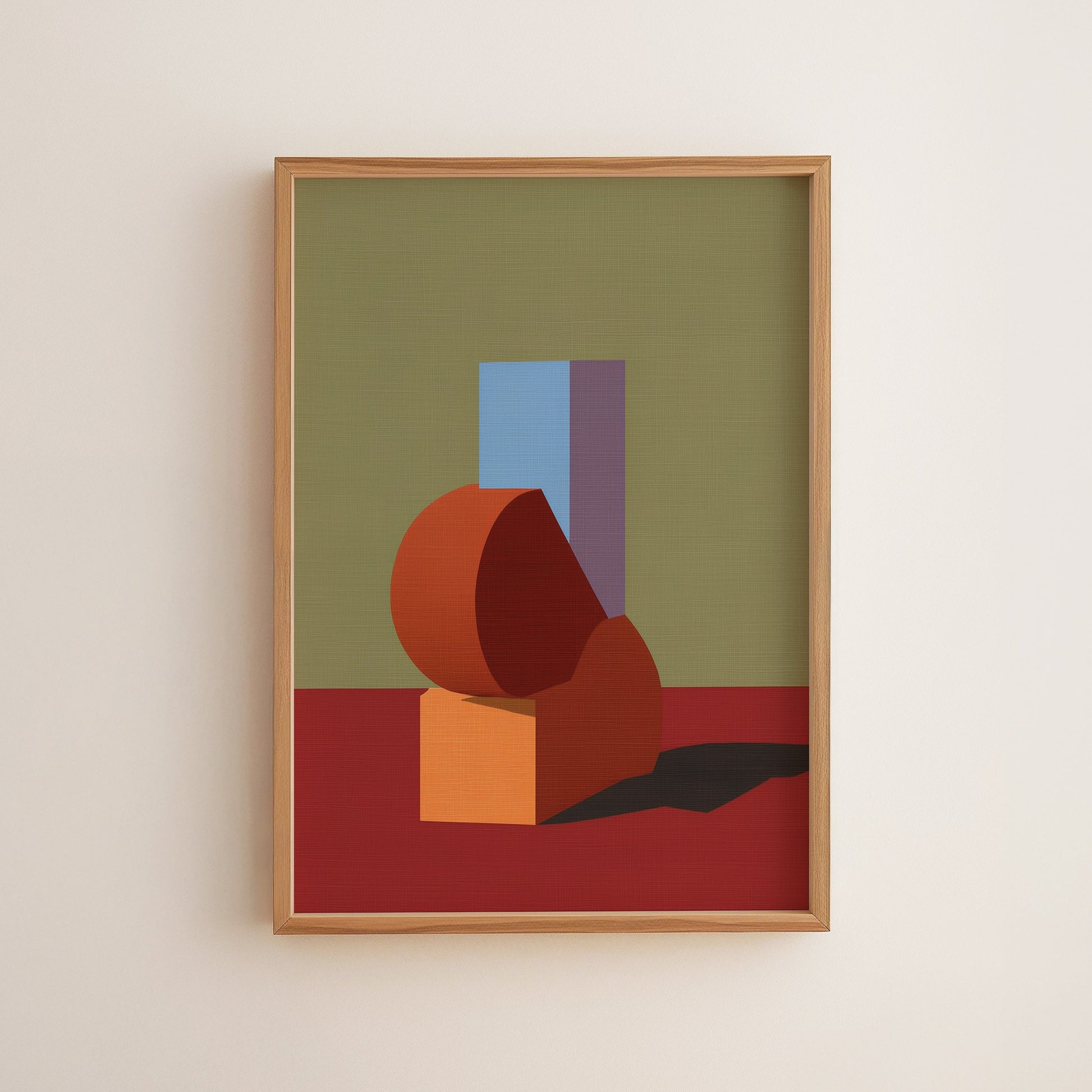 Form and Structure No. 04 — Geometric Abstract Art Print