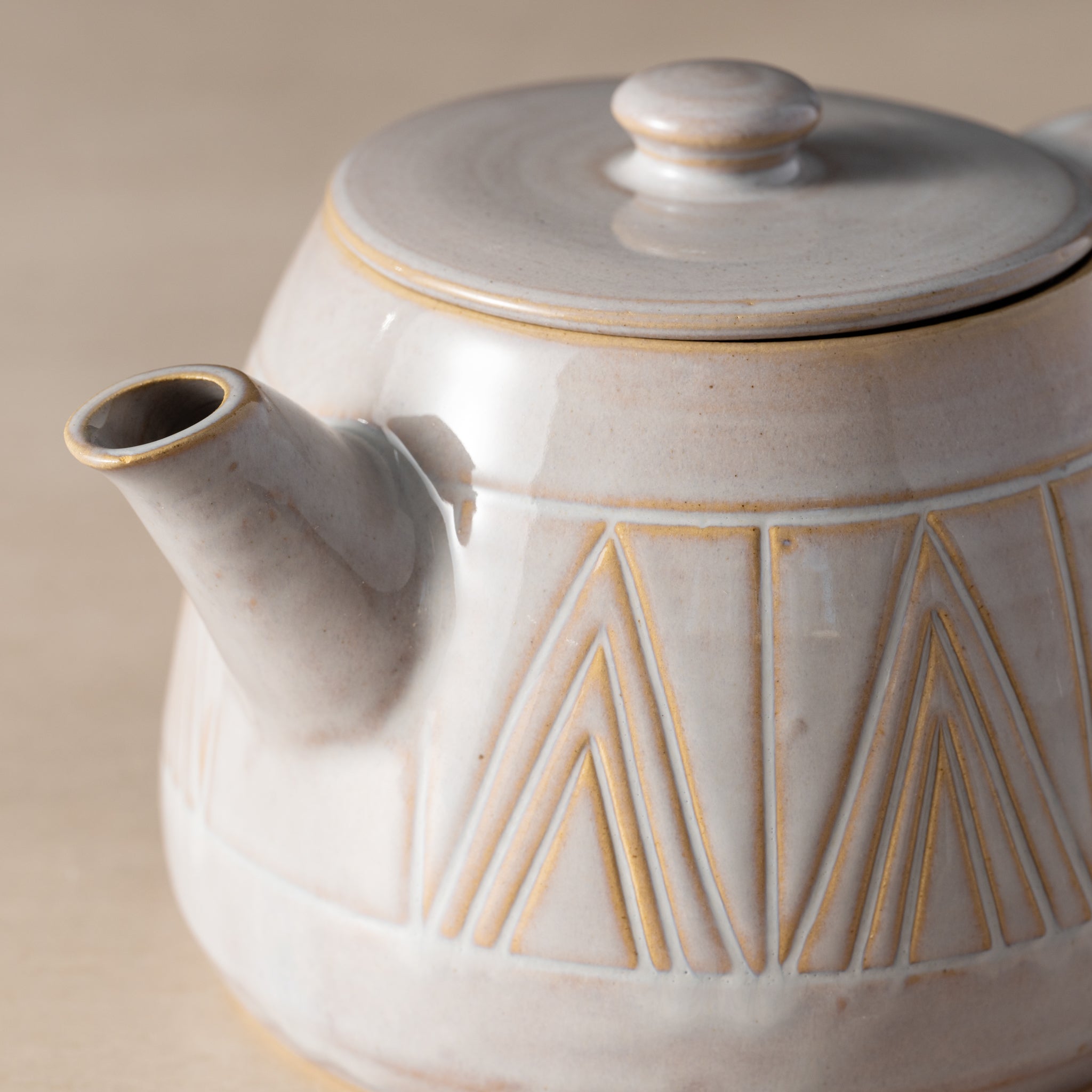 Mountain Peaks Ceramic Teapot - Thumbnail 4