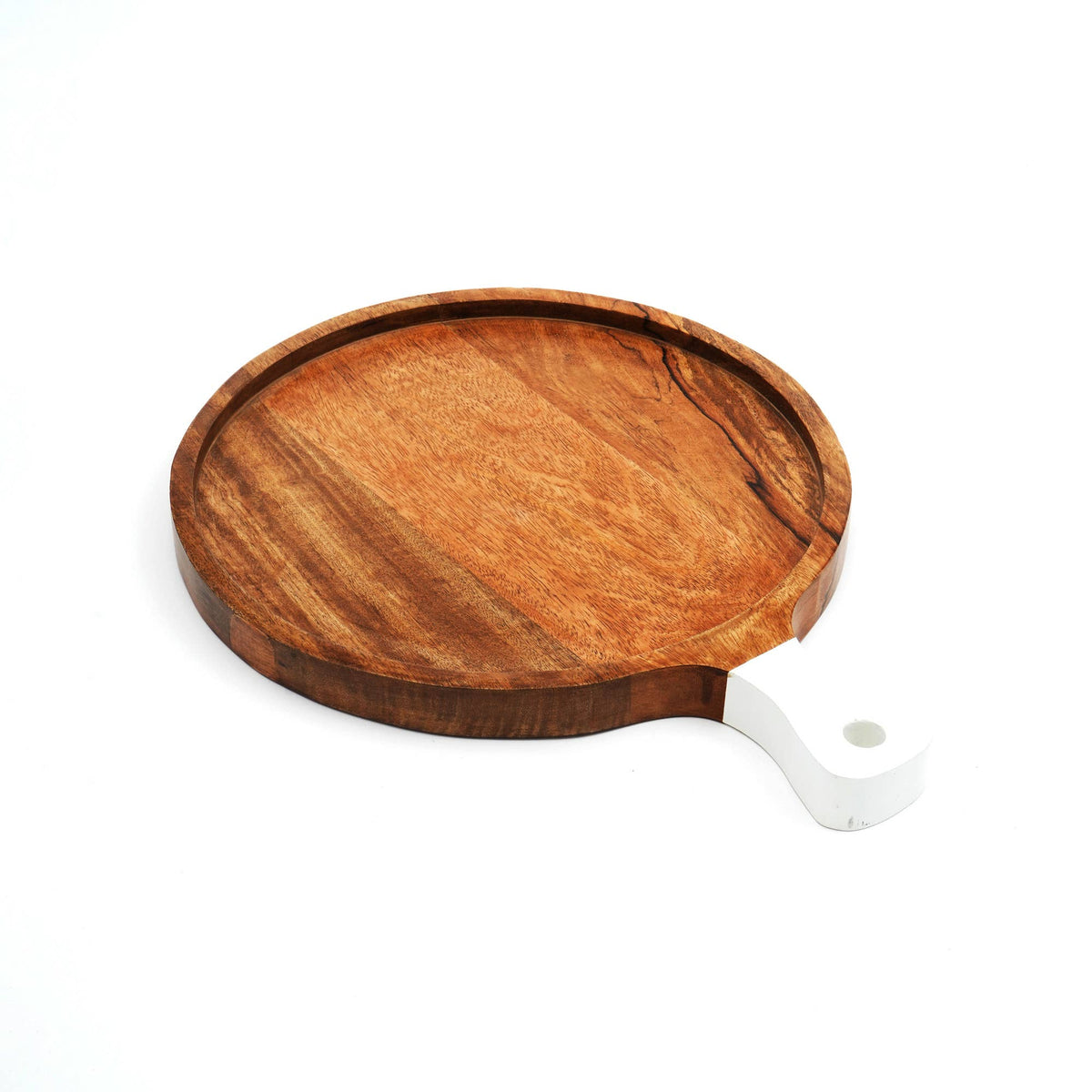 Handcrafted Wooden Cheese Board | Rustic Kitchen Serving Tray