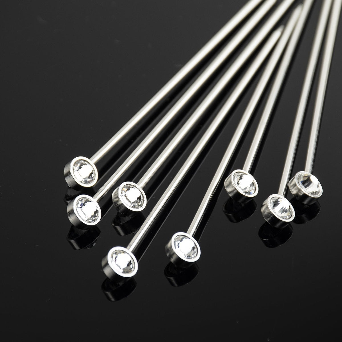 Prince of Scots Diamond Crystal Cocktail Picks-Barware-DiamondPick-810032752125-Prince of Scots-Prince of Scots