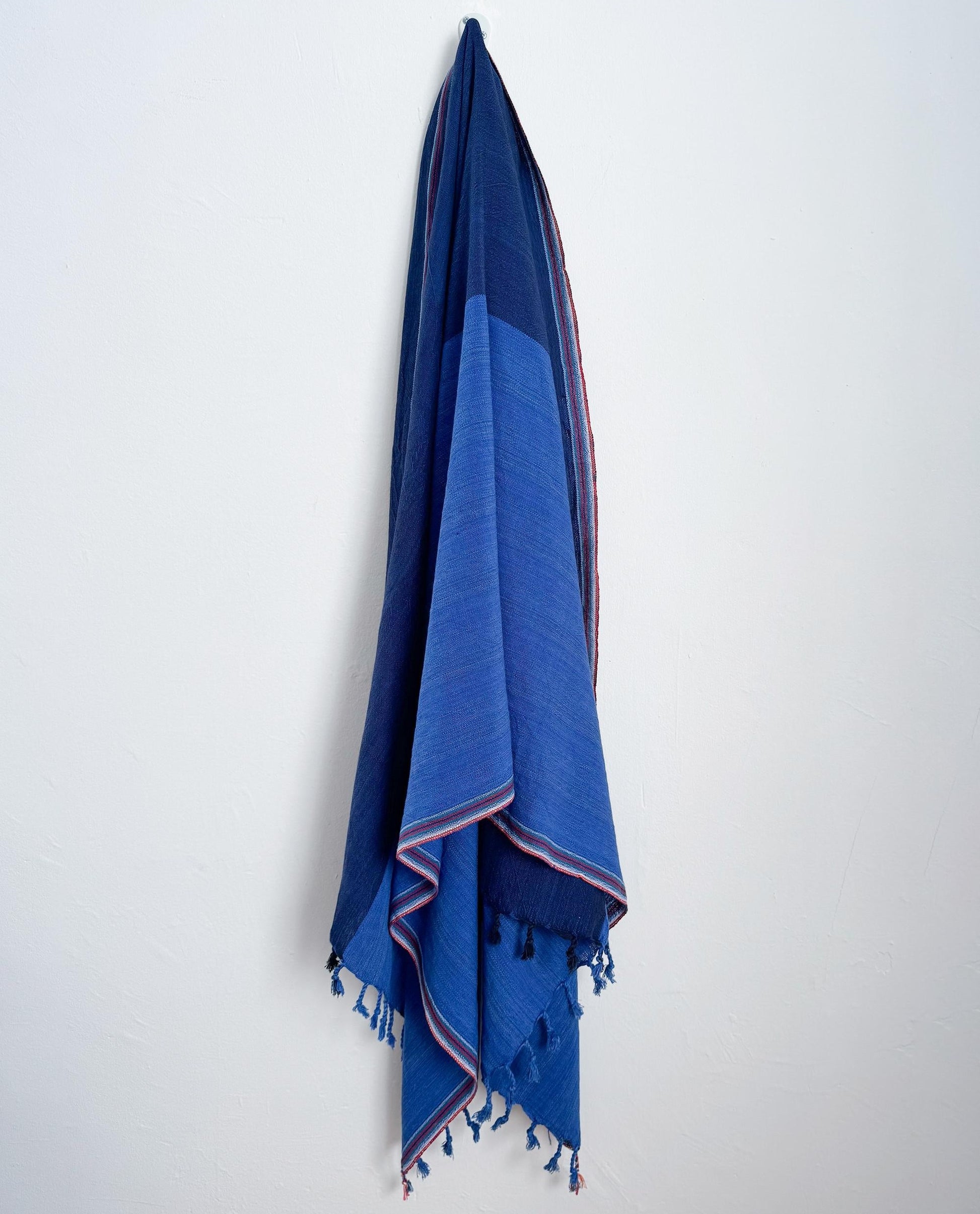 royal-blue-tonal-towel_turkish cotton home & loft linens