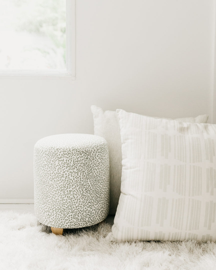 Basilone in Cereus Small Round Ottoman - at300nelson